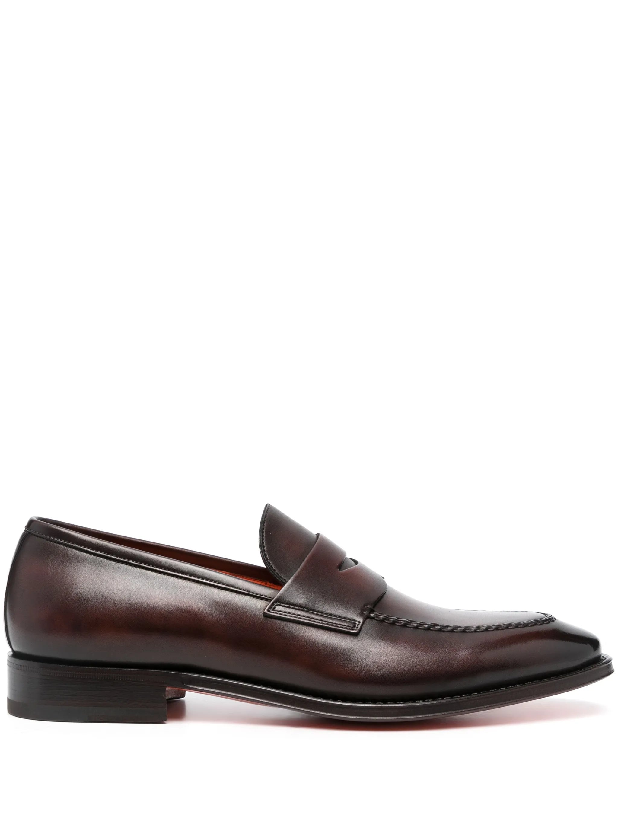 polished penny loafers