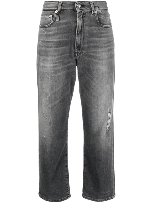 cropped boyfriend jeans