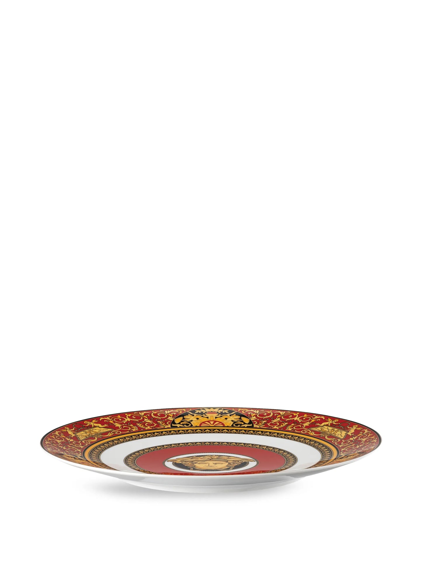 Medusa porcelain serving plate