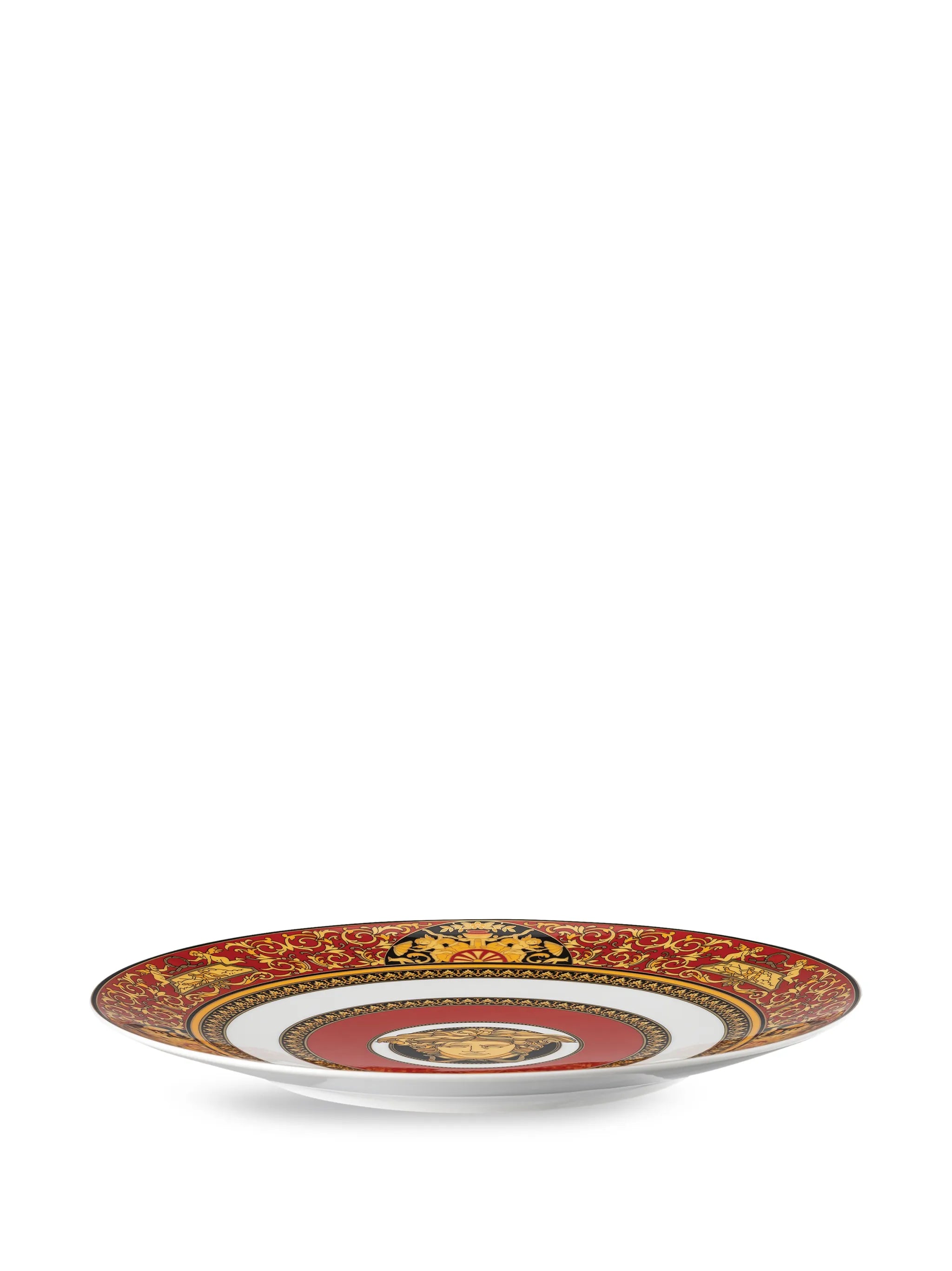 Medusa porcelain serving plate