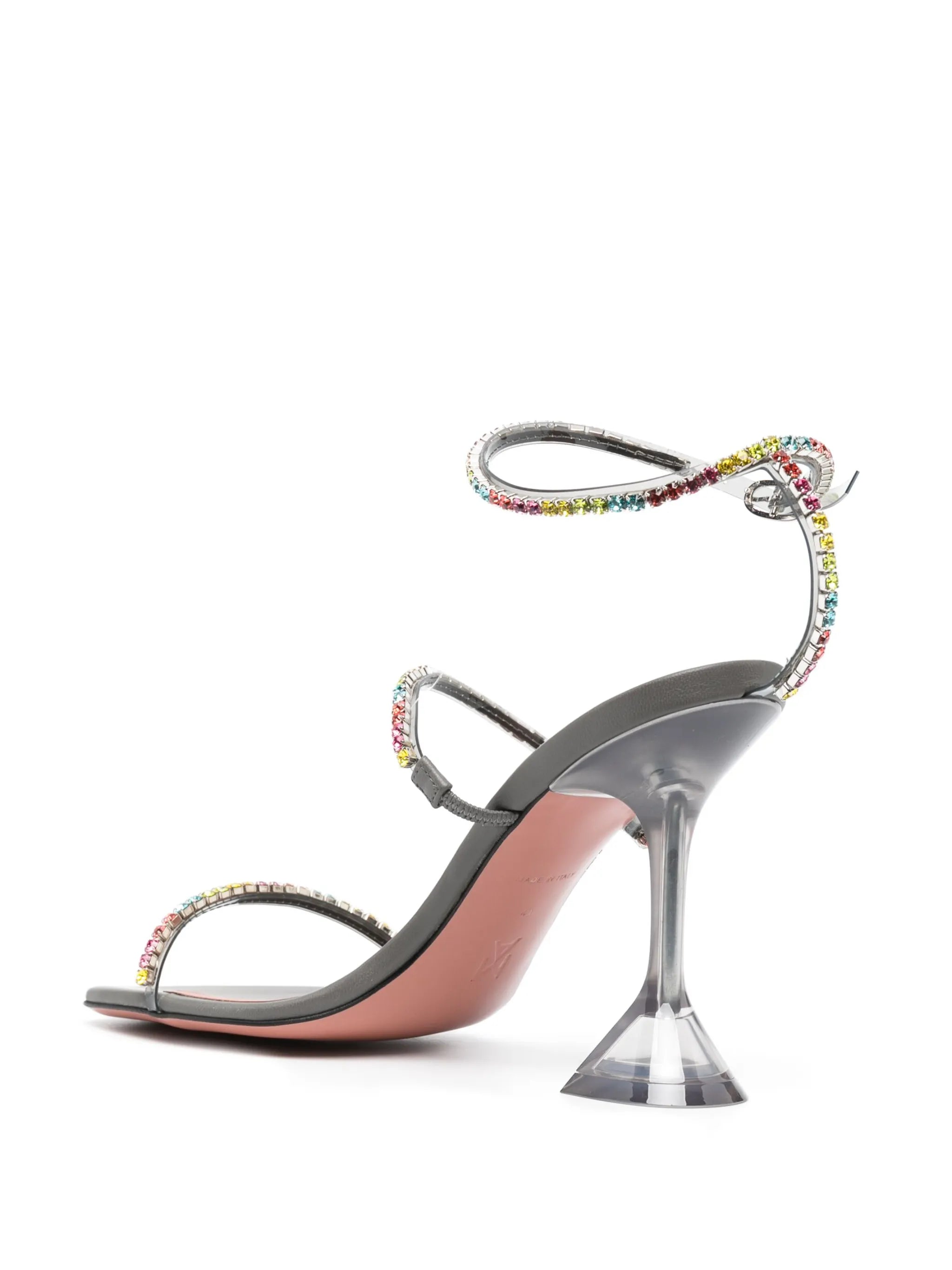 Gilda 95mm crystal-embellished sandals