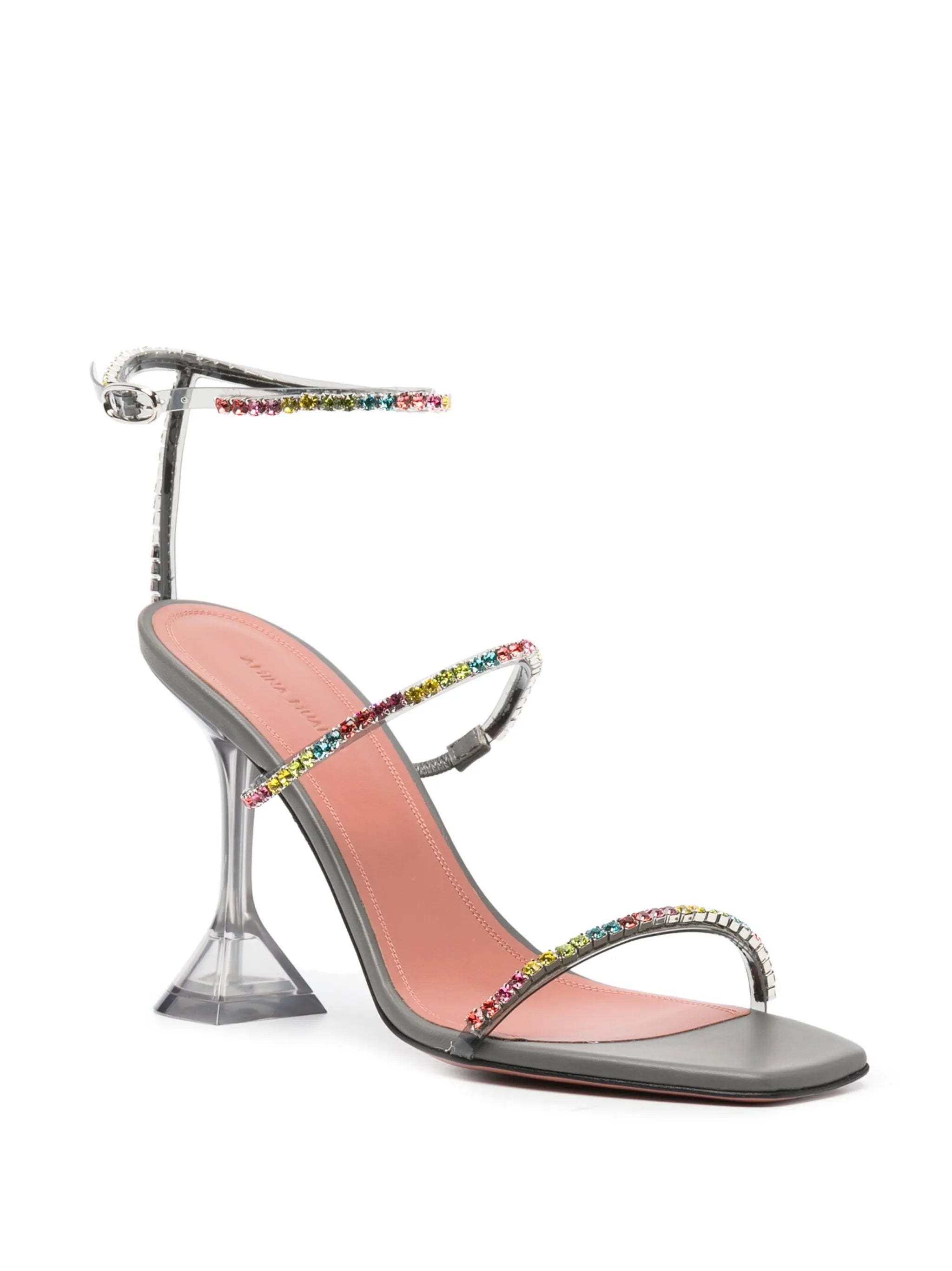 Gilda 95mm crystal-embellished sandals