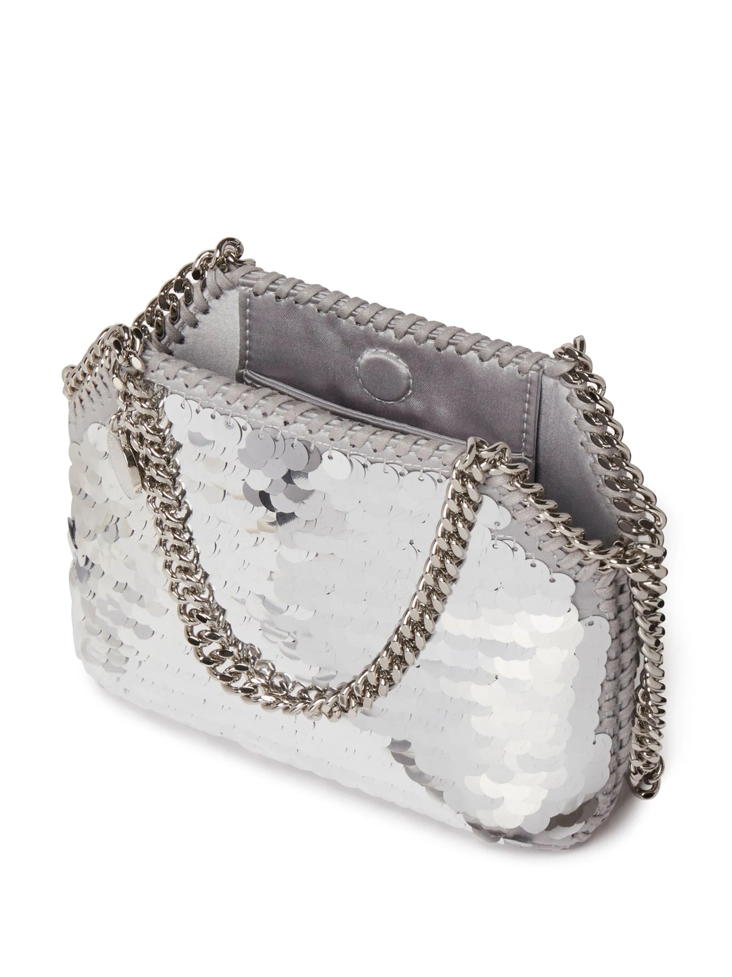 mini Falabella sequin-embellished bag