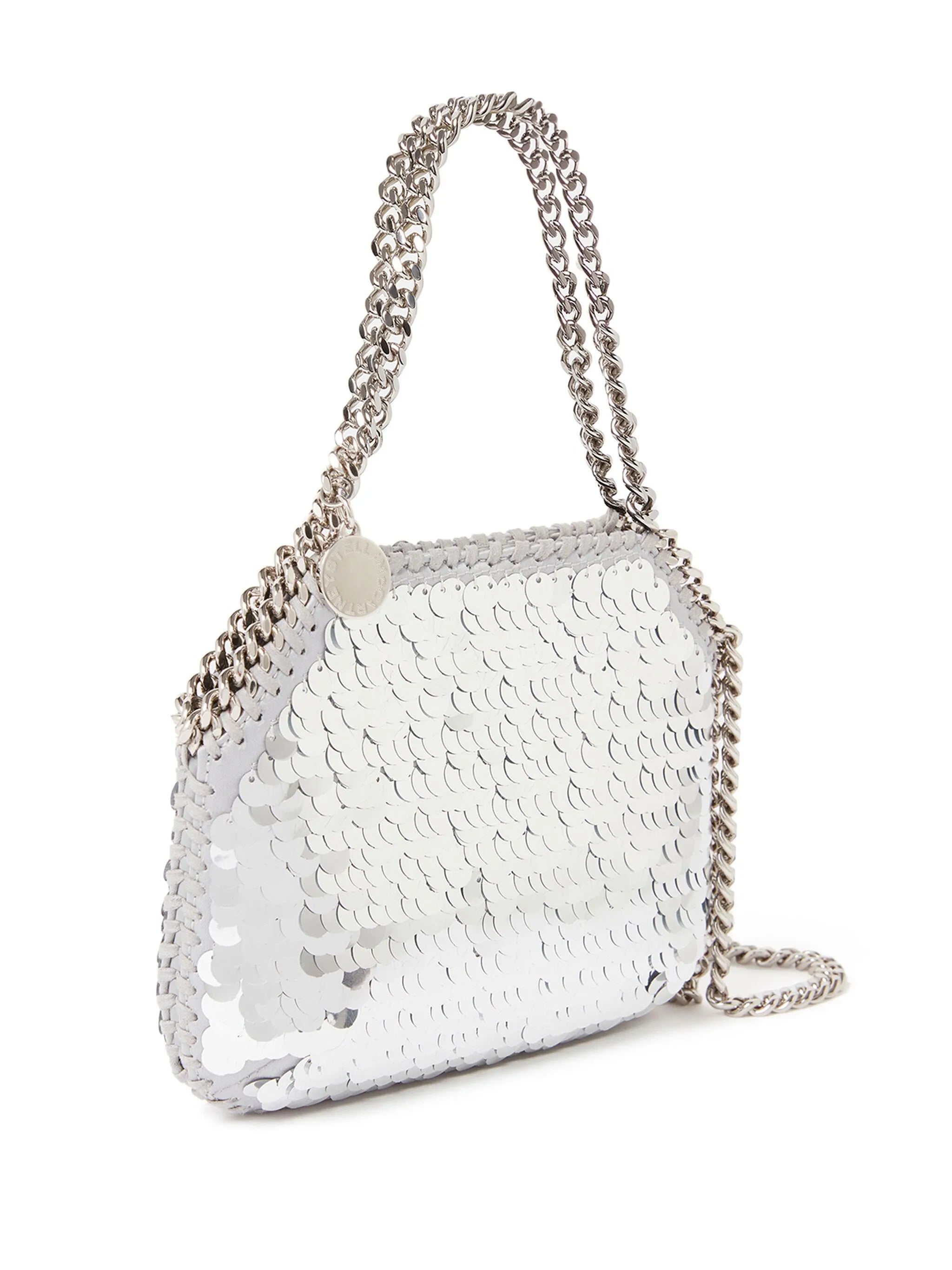 mini Falabella sequin-embellished bag