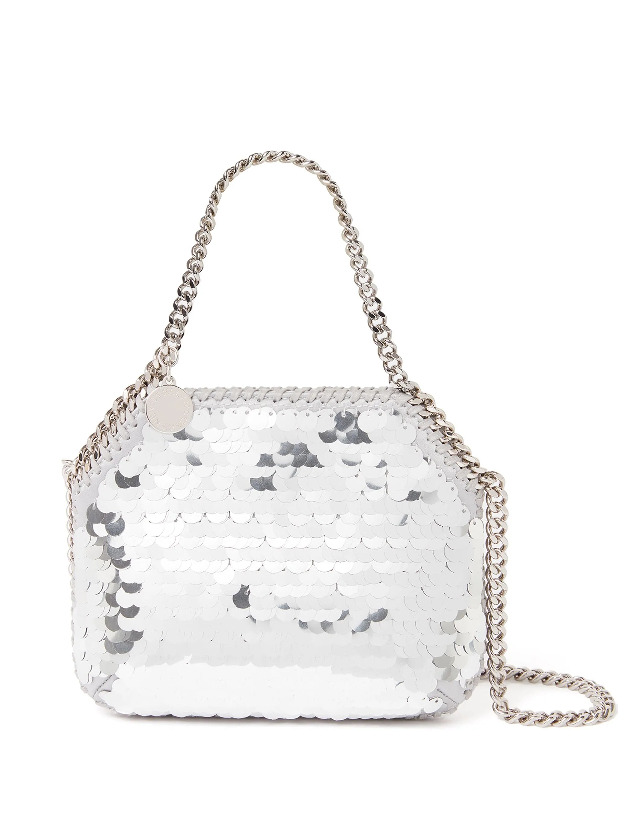 mini Falabella sequin-embellished bag