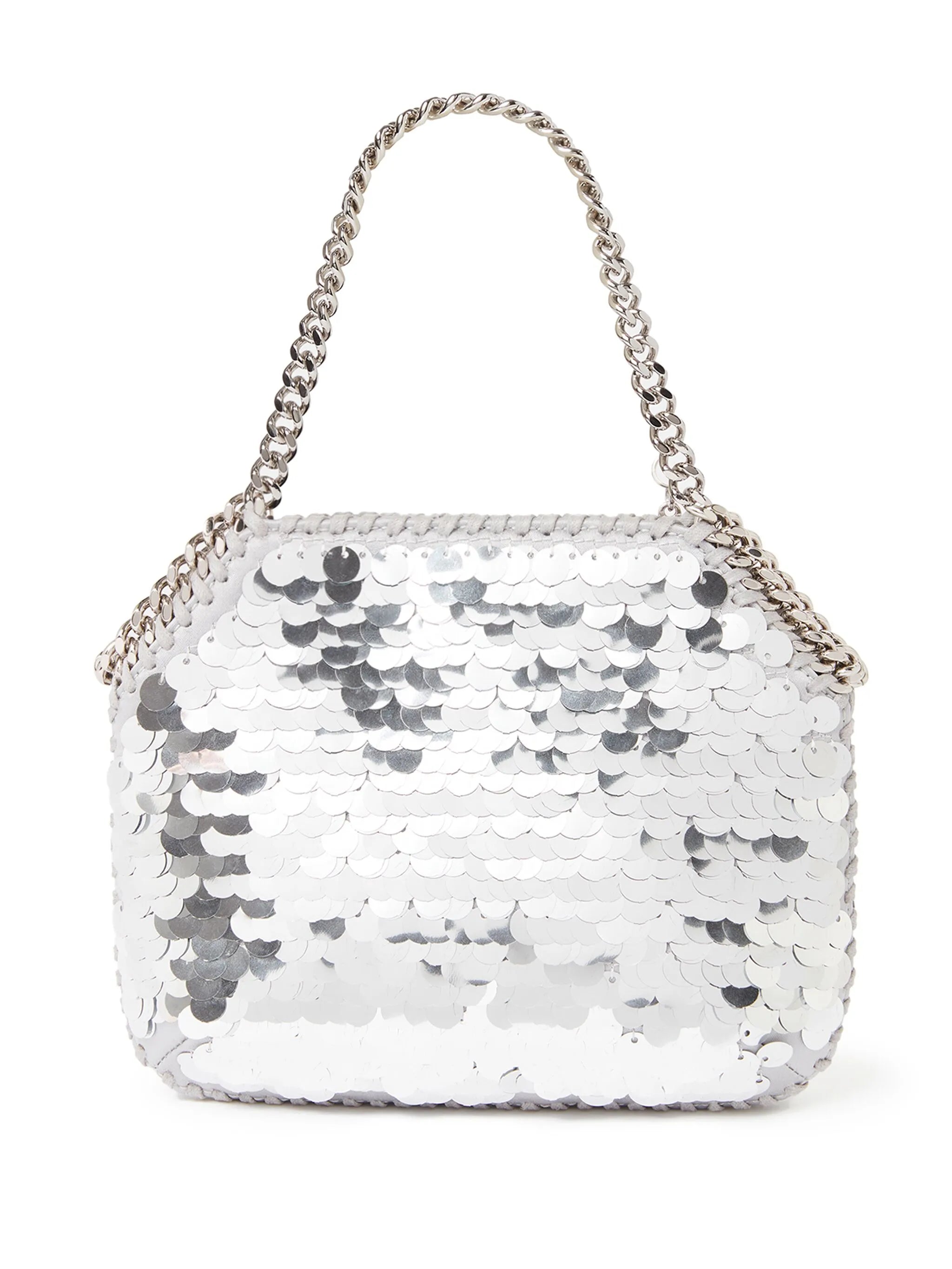 mini Falabella sequin-embellished bag