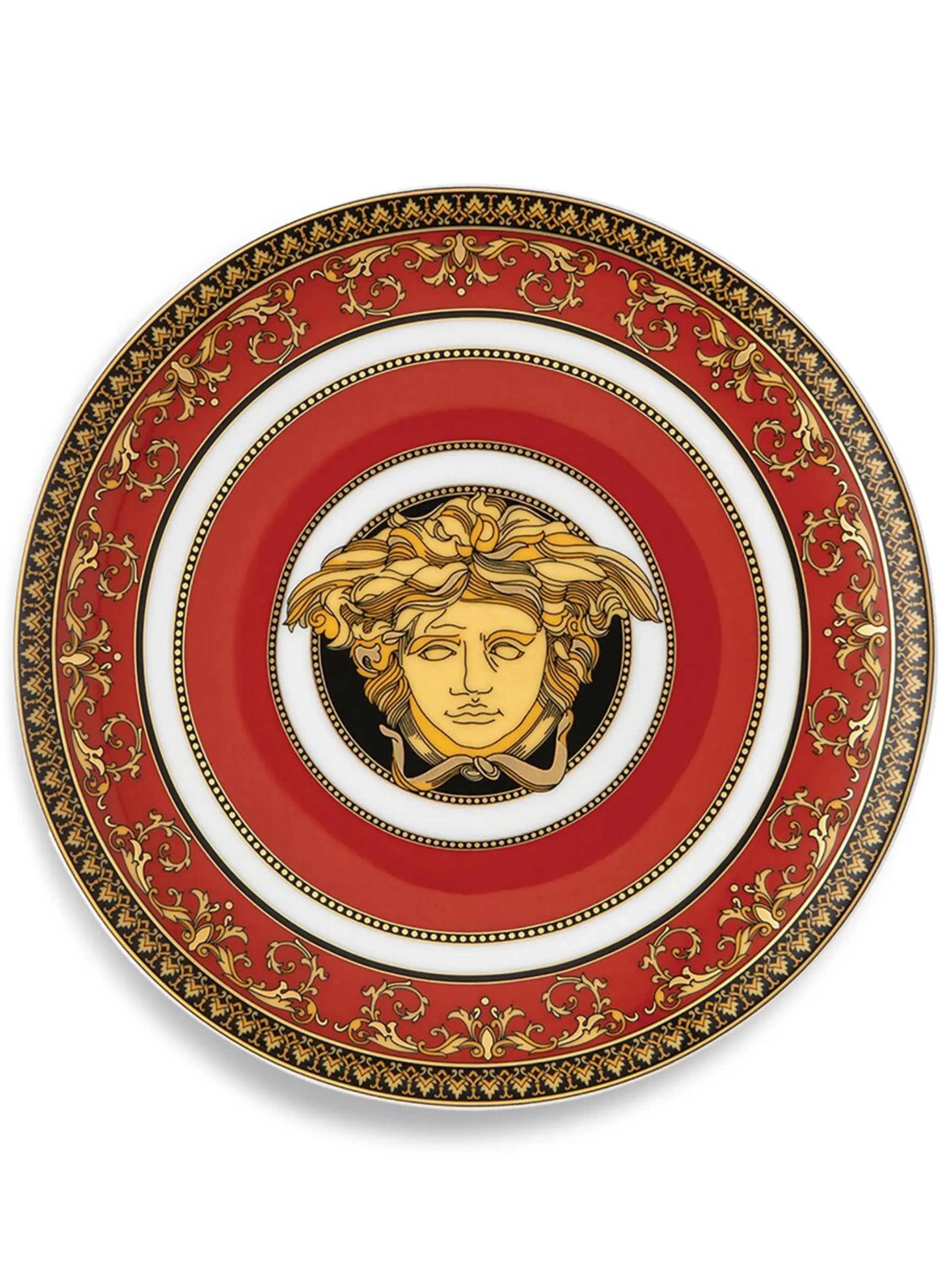 Medusa porcelain bread plate