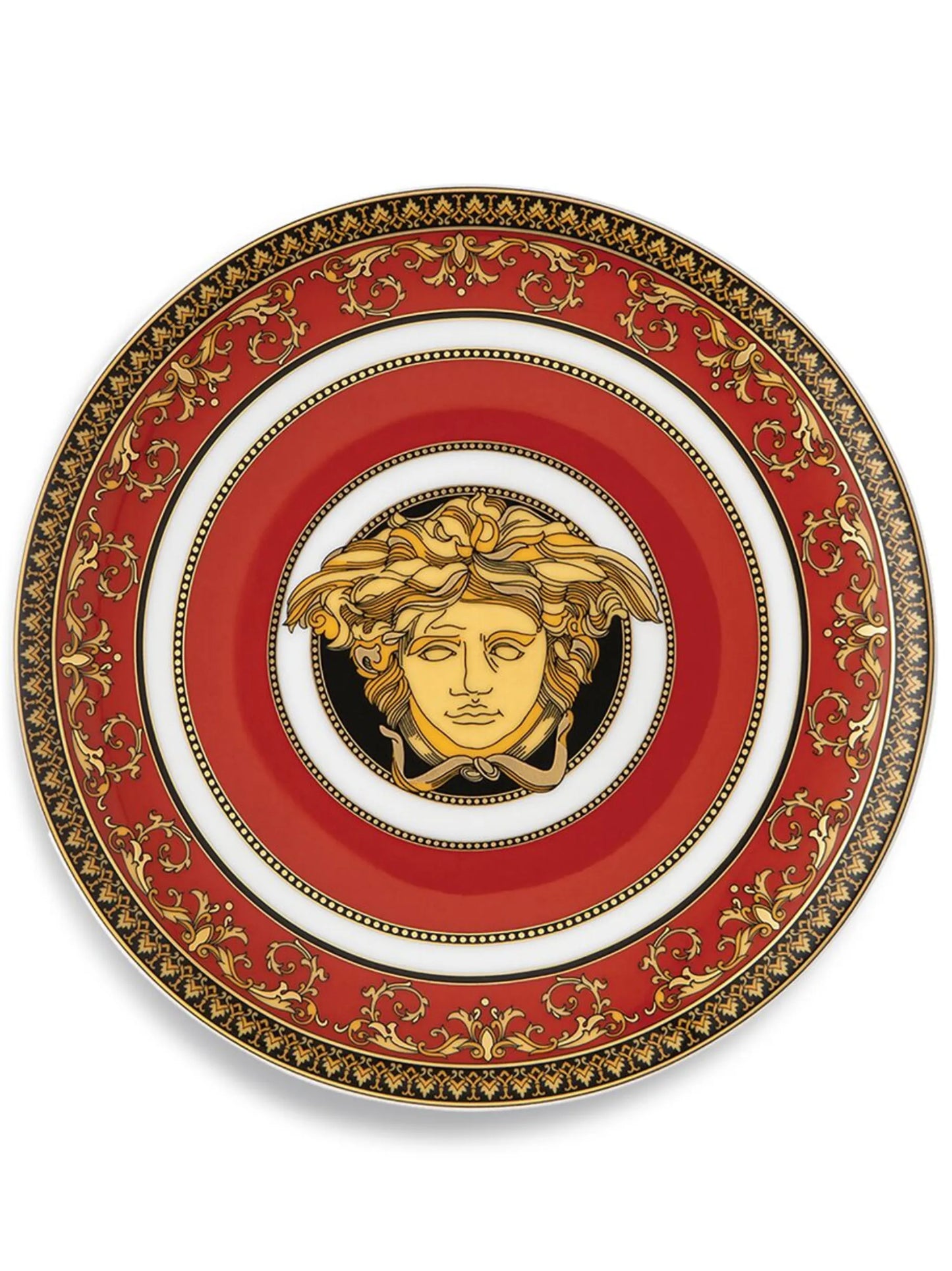 Medusa porcelain bread plate