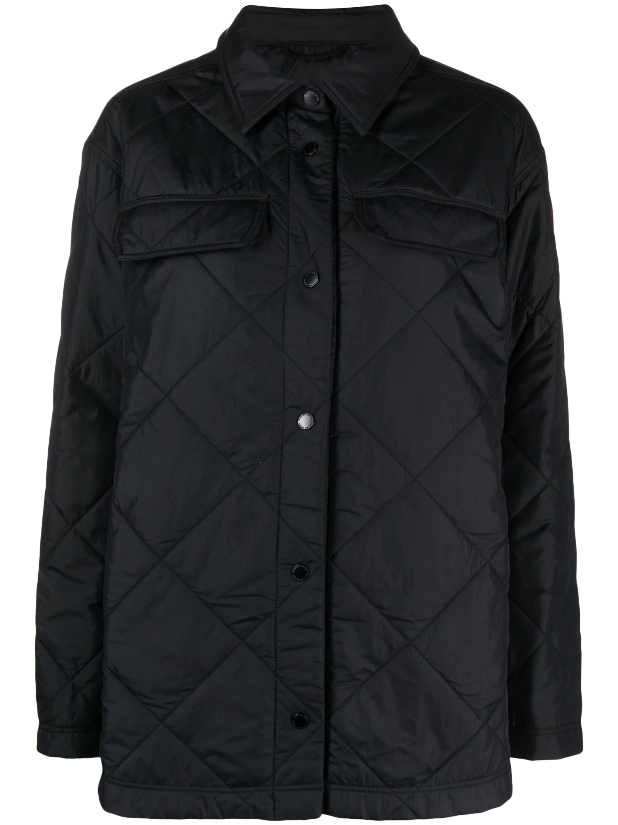 Albany quilted shirt jacket