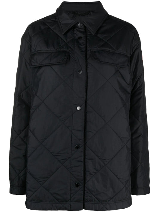 Albany quilted shirt jacket