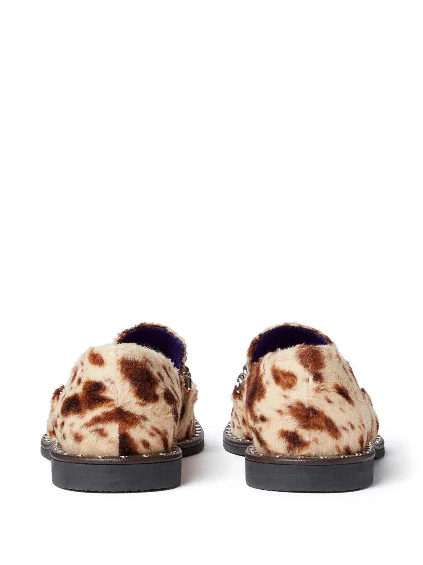 Falabella animal-print loafers