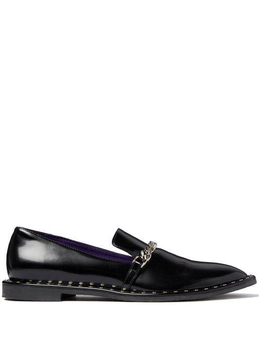 Falabella chain-link detailing loafers