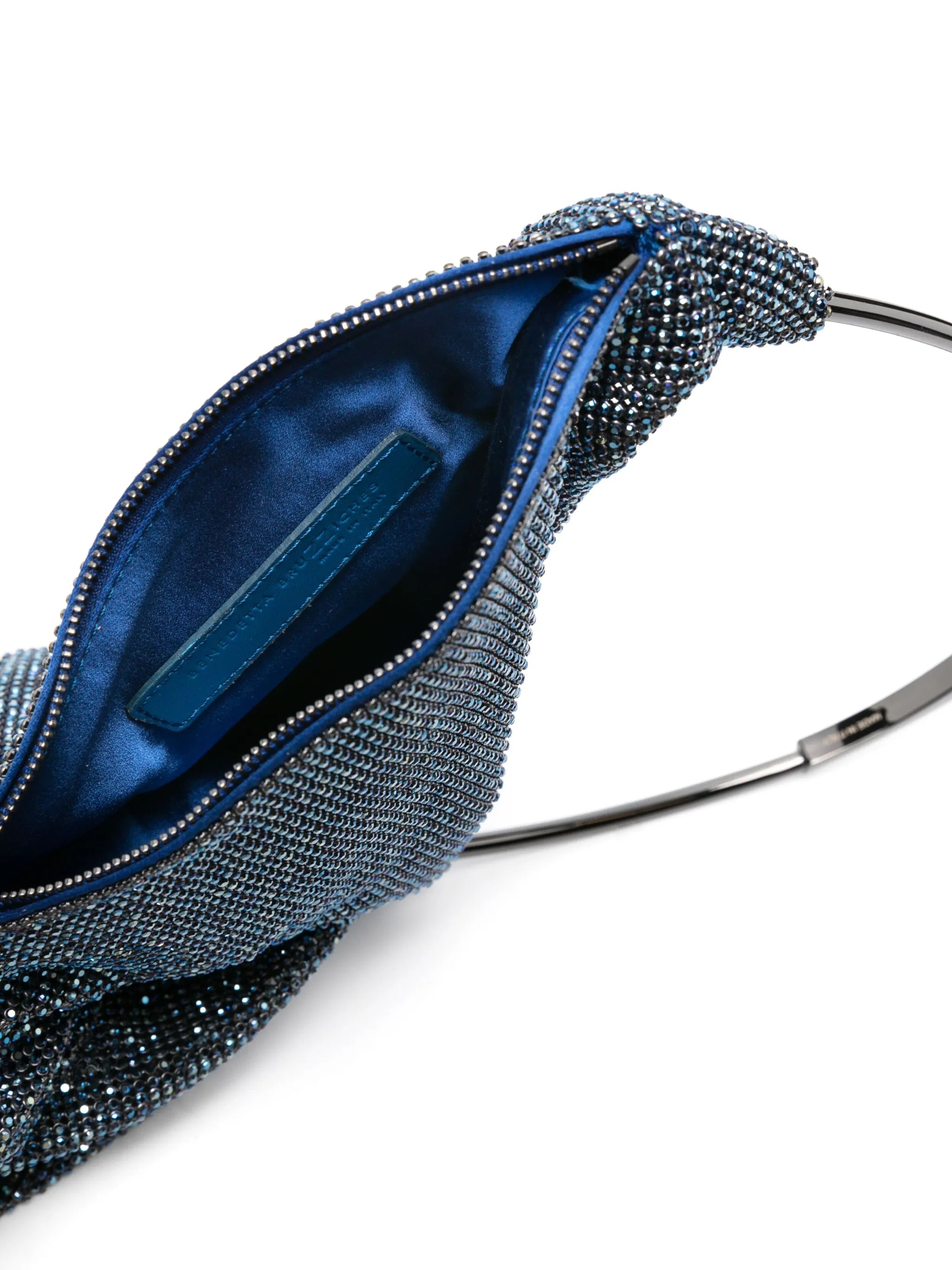 Ursula crystal-embellished shoulder bag