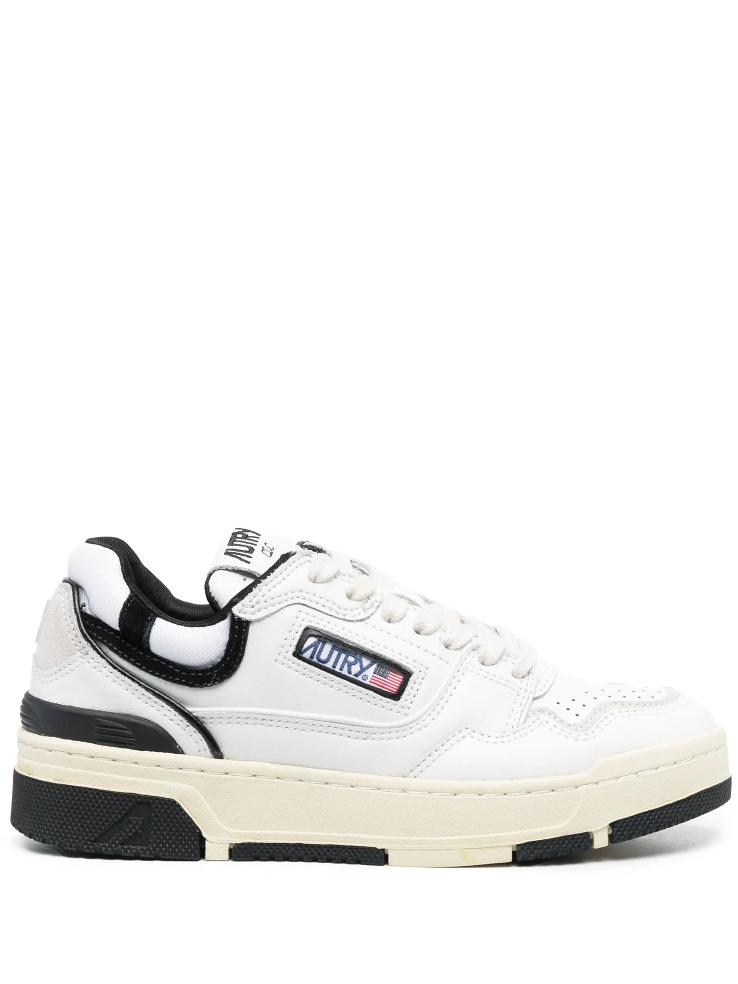 CLC panelled leather sneakers