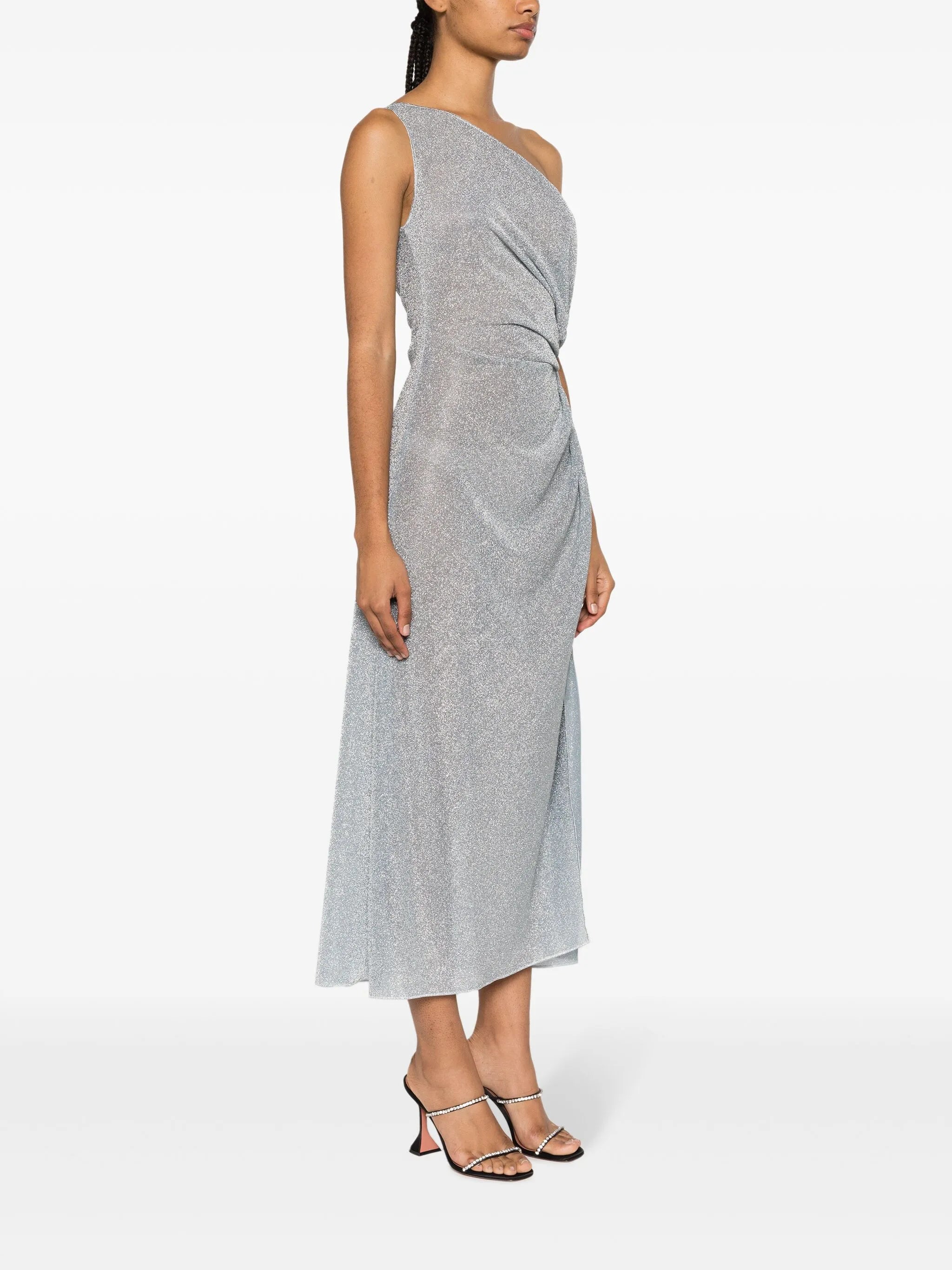 Lumière knot maxi dress