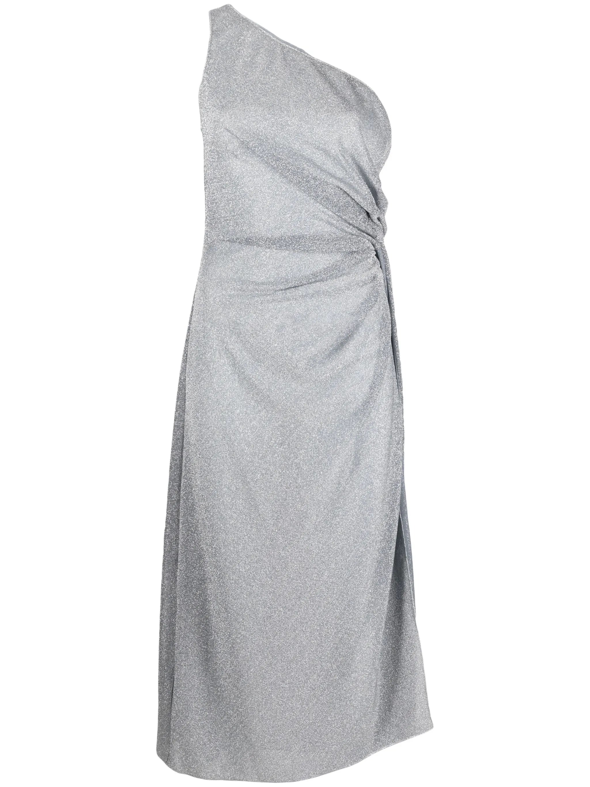 Lumière knot maxi dress