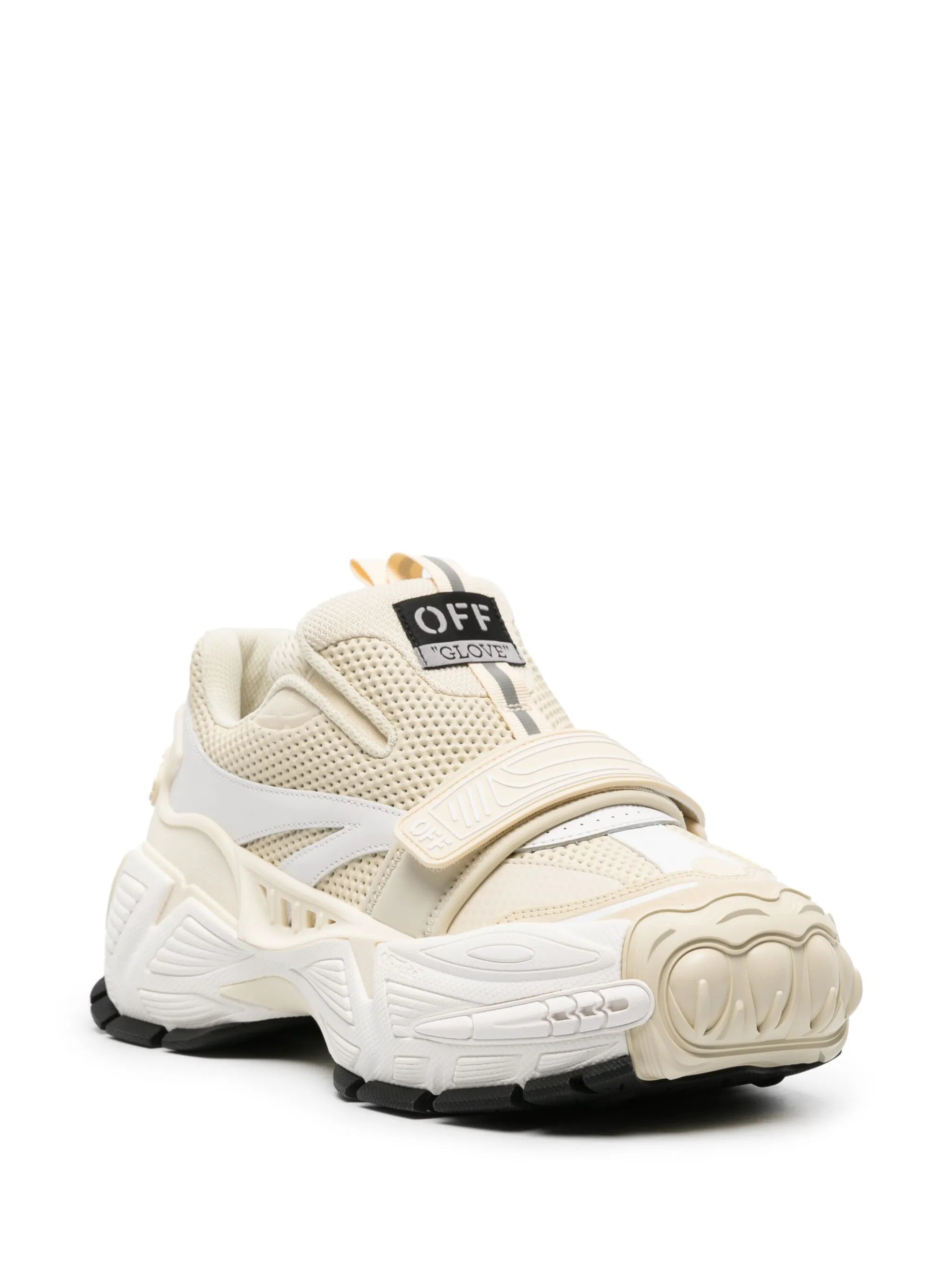 Glove panelled slip-on sneakers