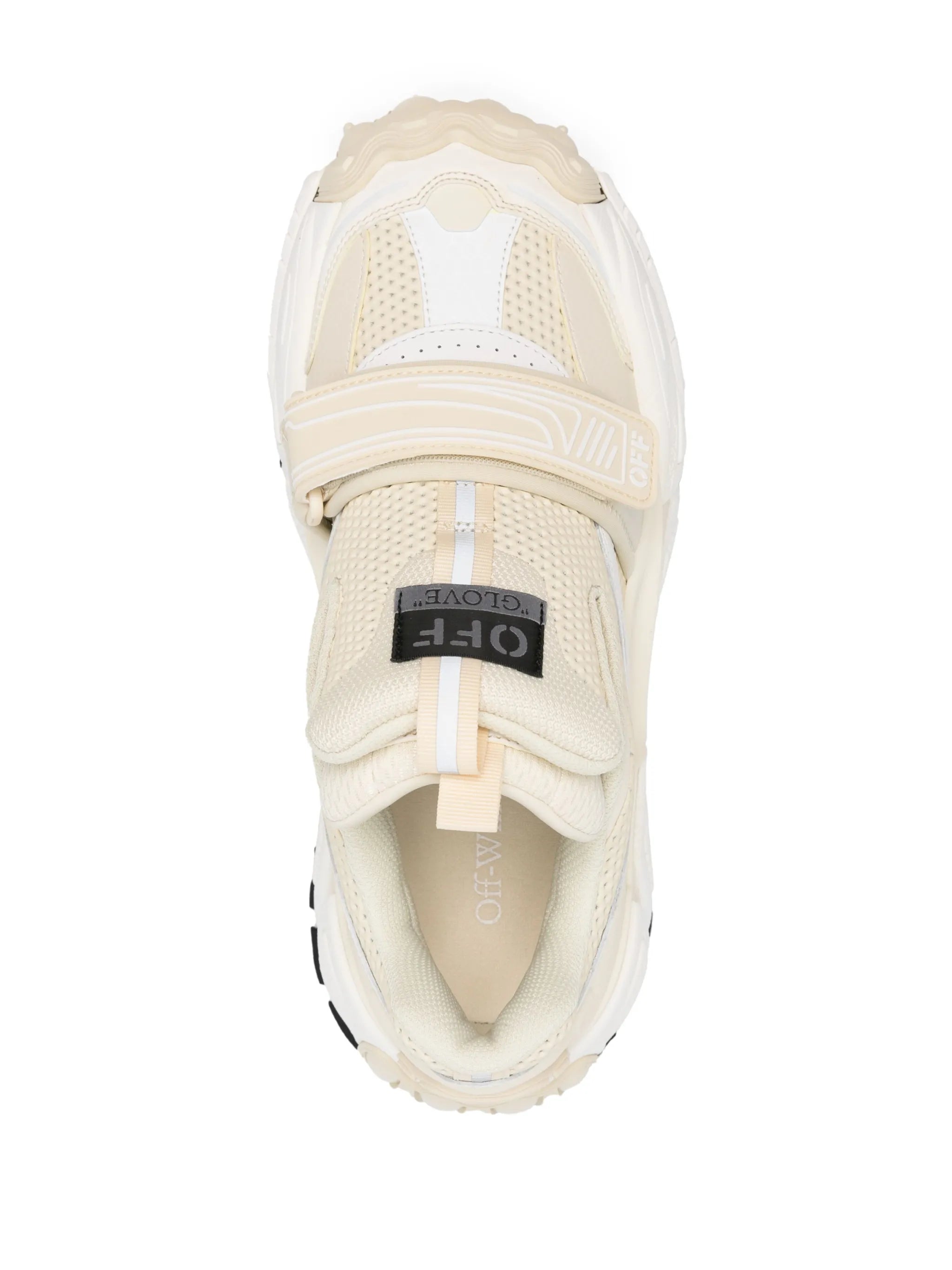 Glove panelled slip-on sneakers