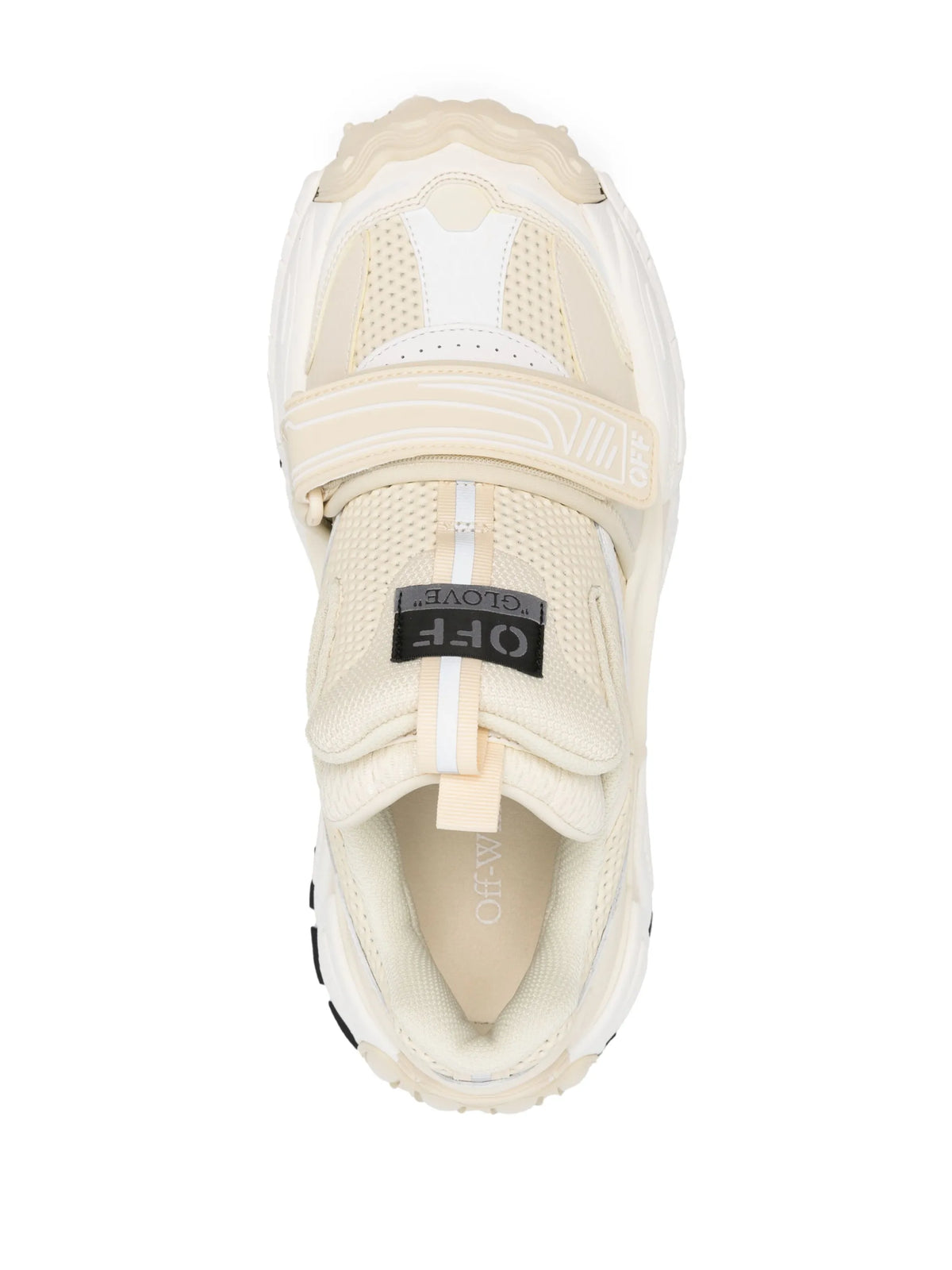 Glove panelled slip-on sneakers