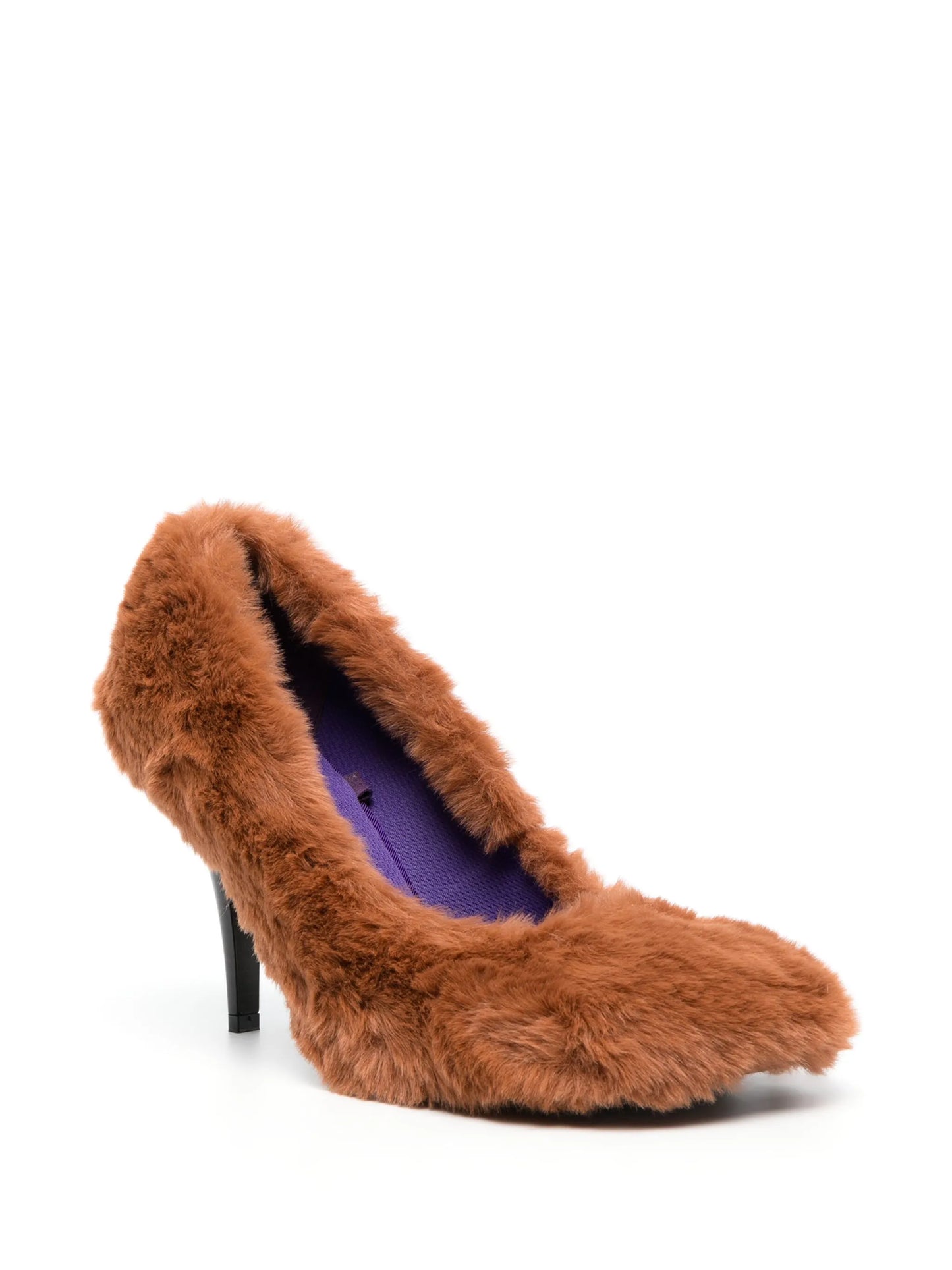 Ryder 95mm faux-fur pumps