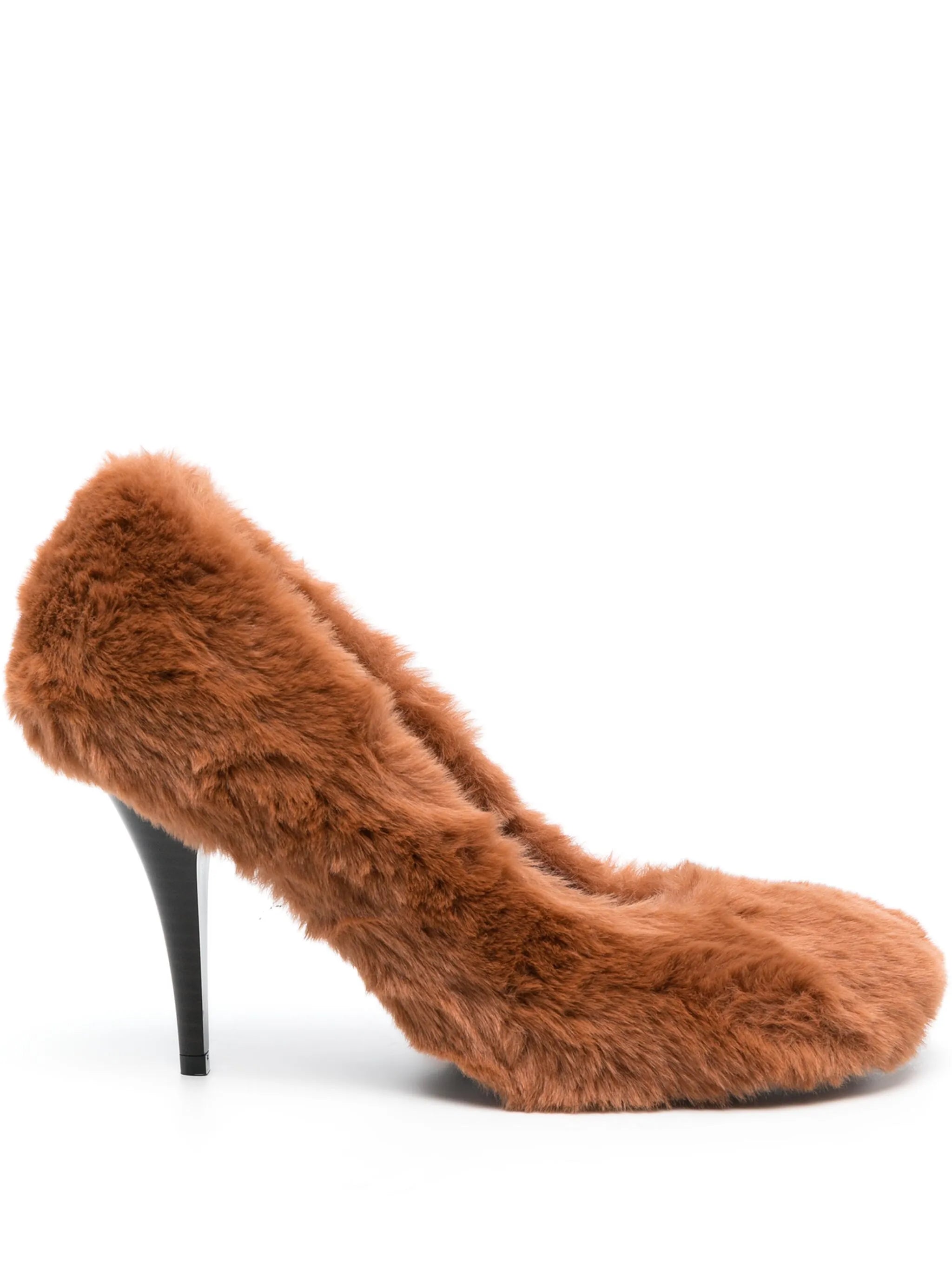Ryder 95mm faux-fur pumps