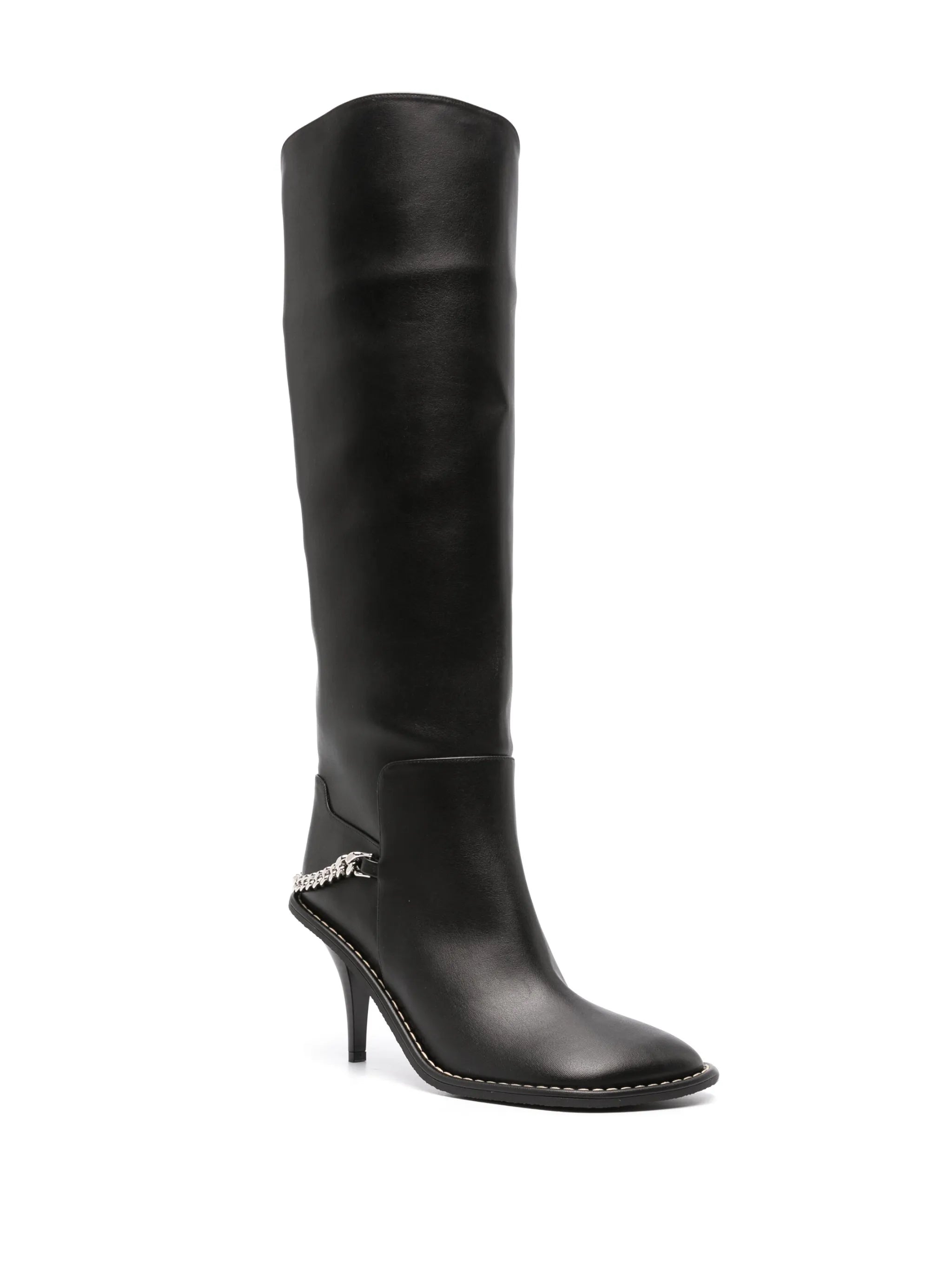 Ryder 110mm faux-leather knee-high boots
