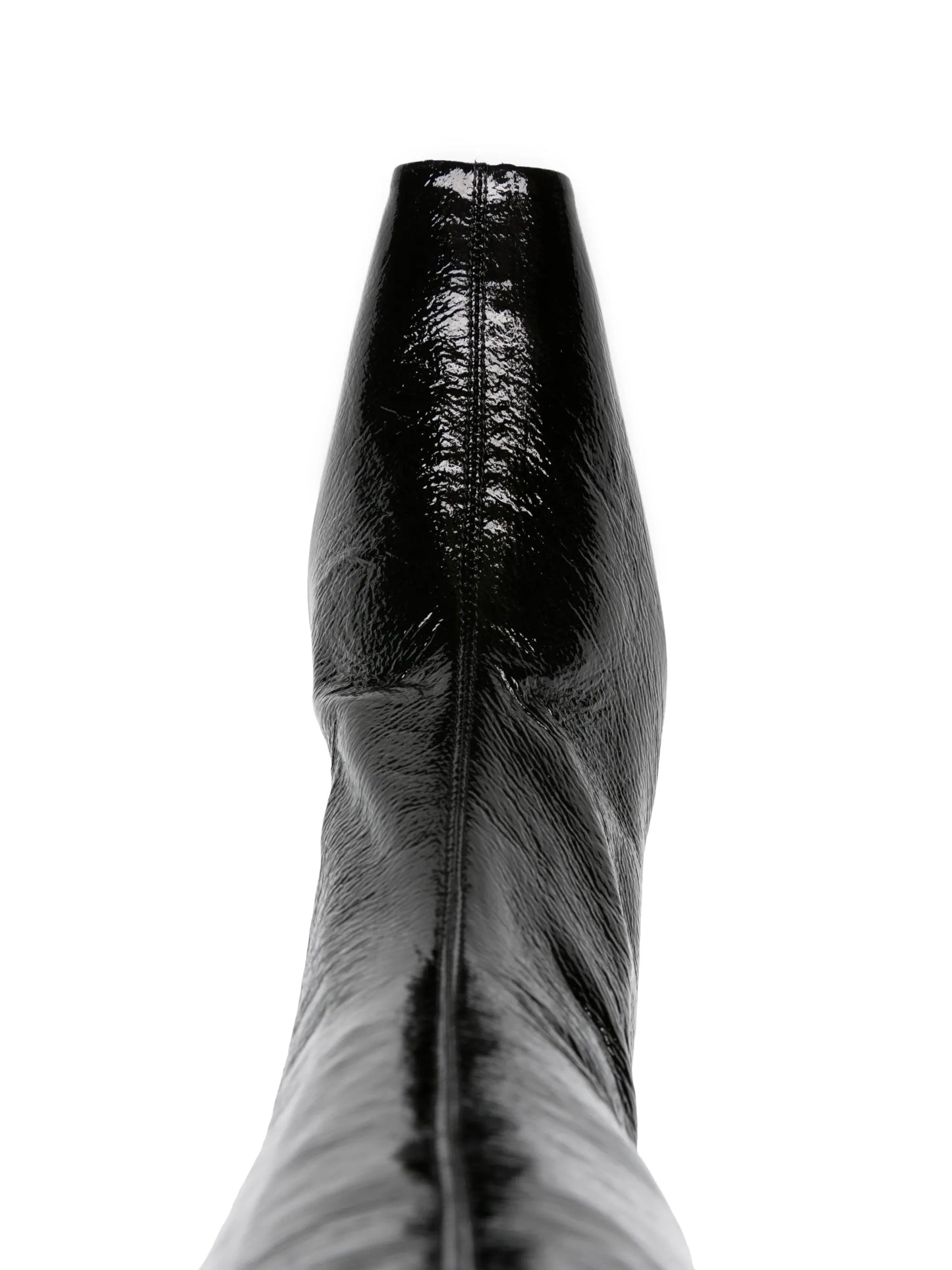 85mm high-shine thigh-length boots
