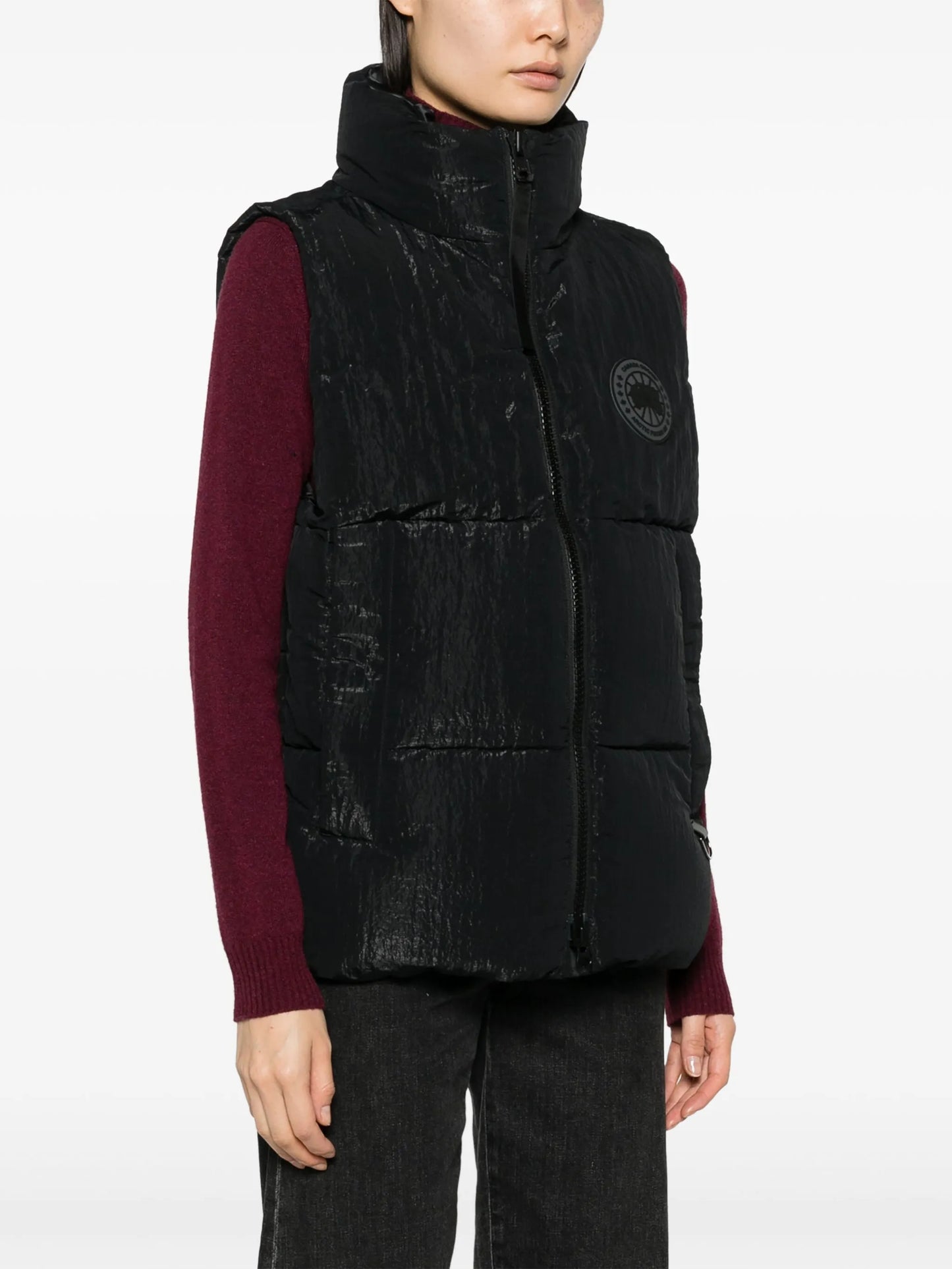 Everett logo-patch gilet