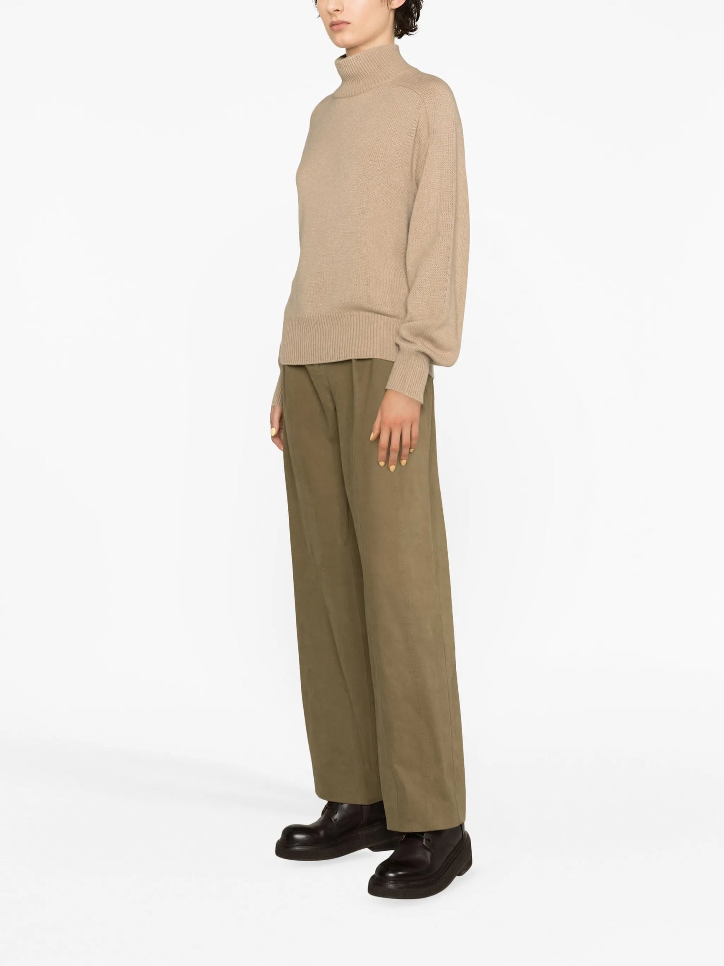 Baysville turtleneck wool jumper