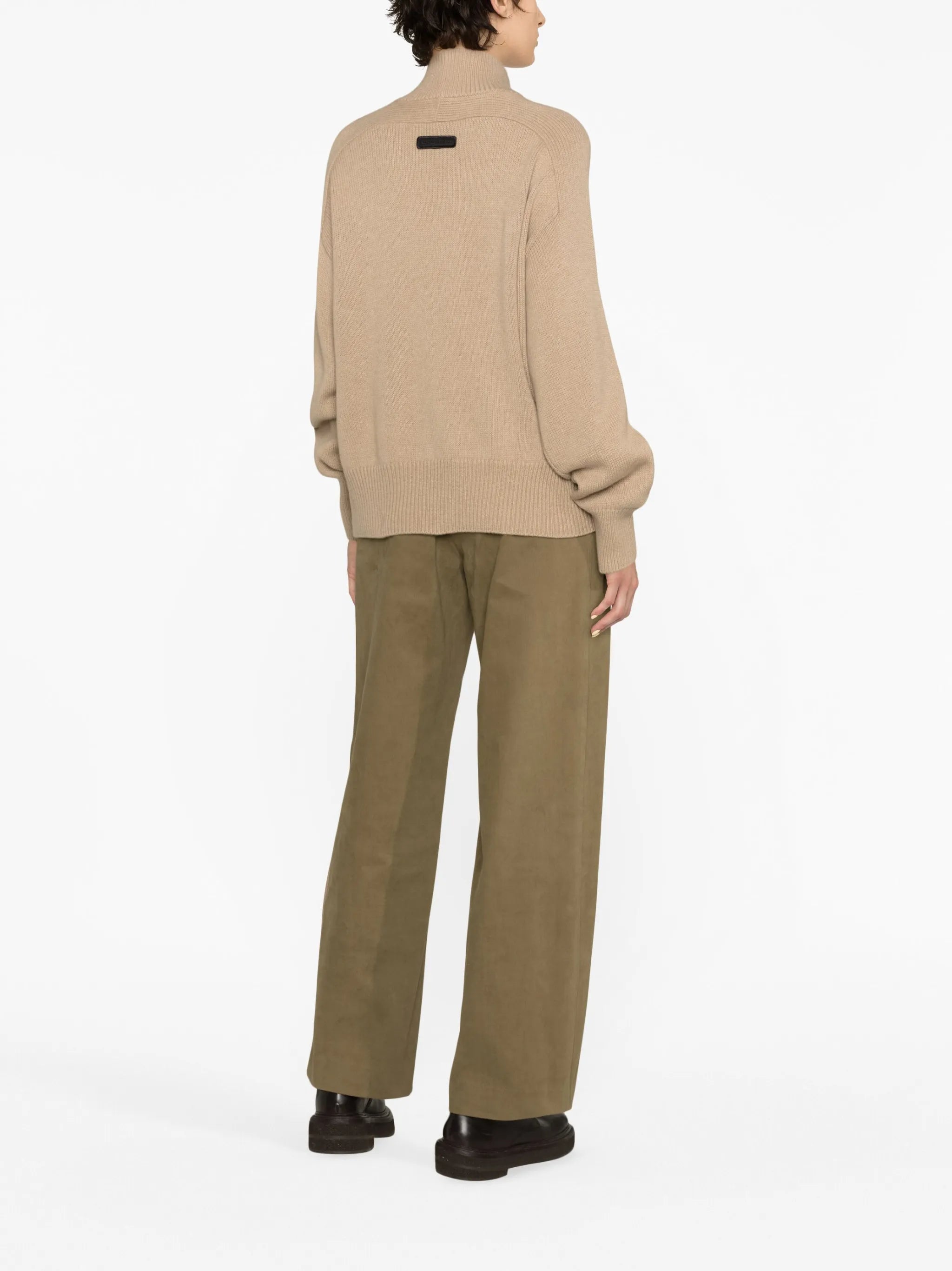 Baysville turtleneck wool jumper