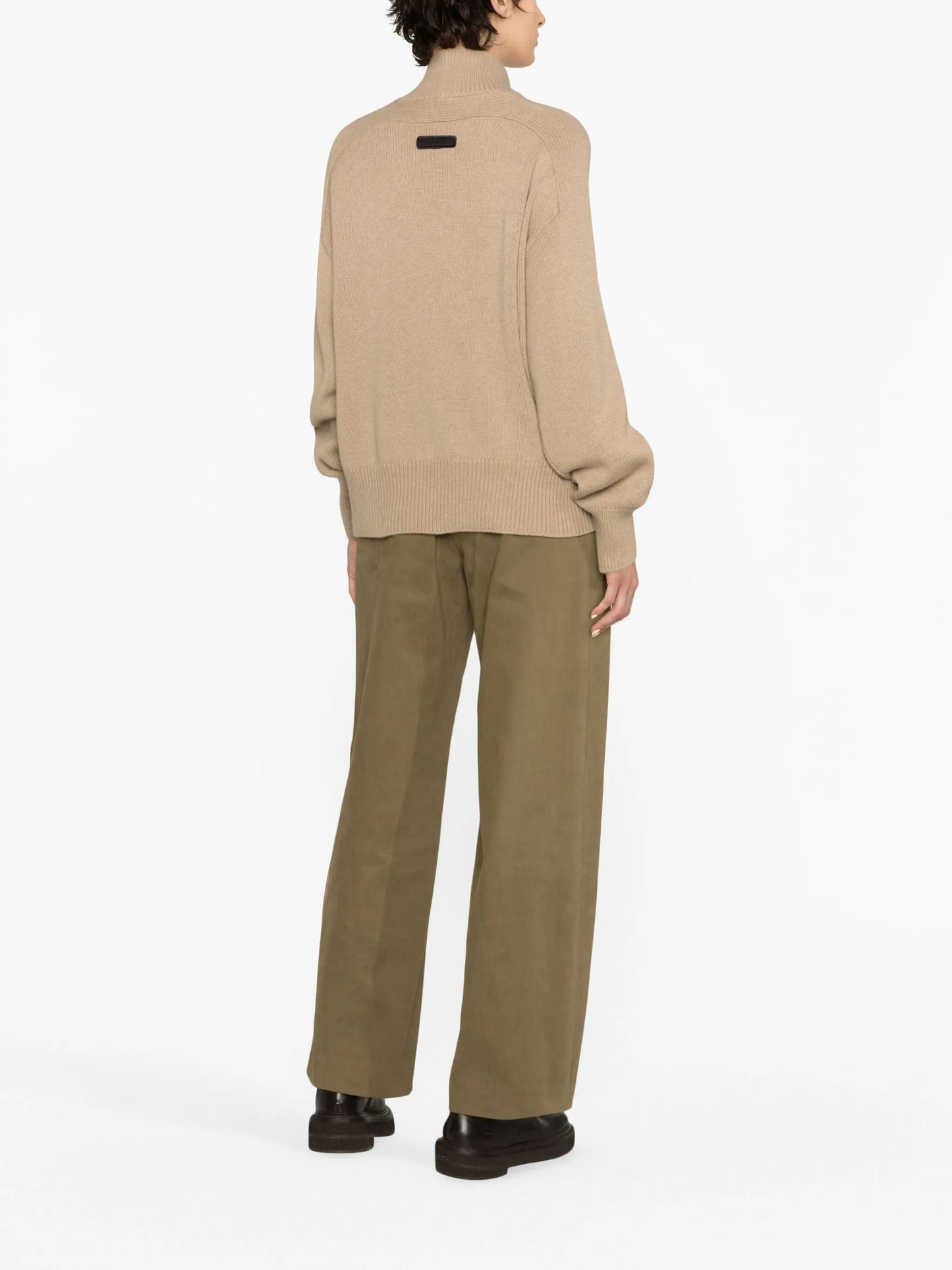 Baysville turtleneck wool jumper