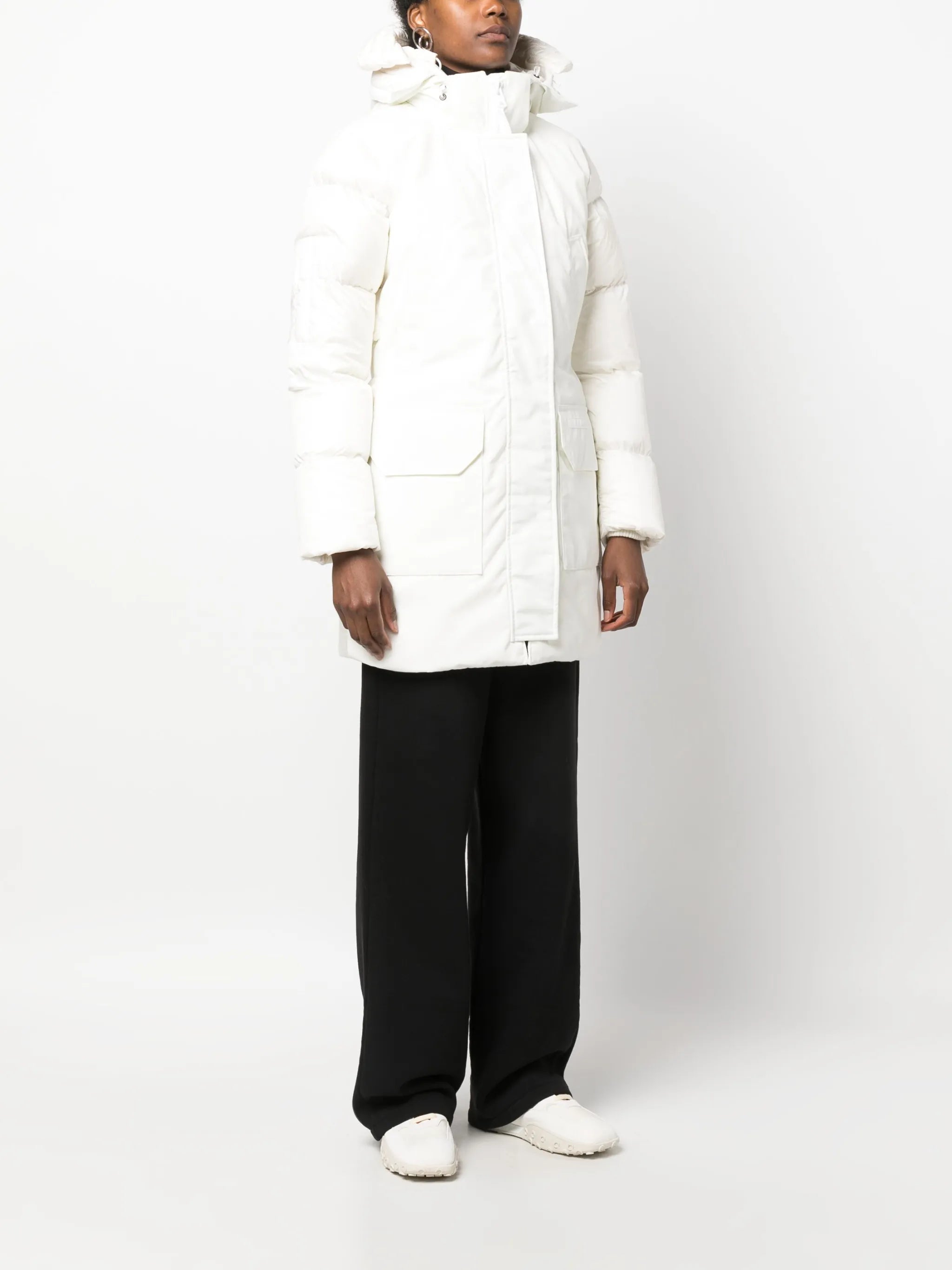 Trillium hooded parka jacket