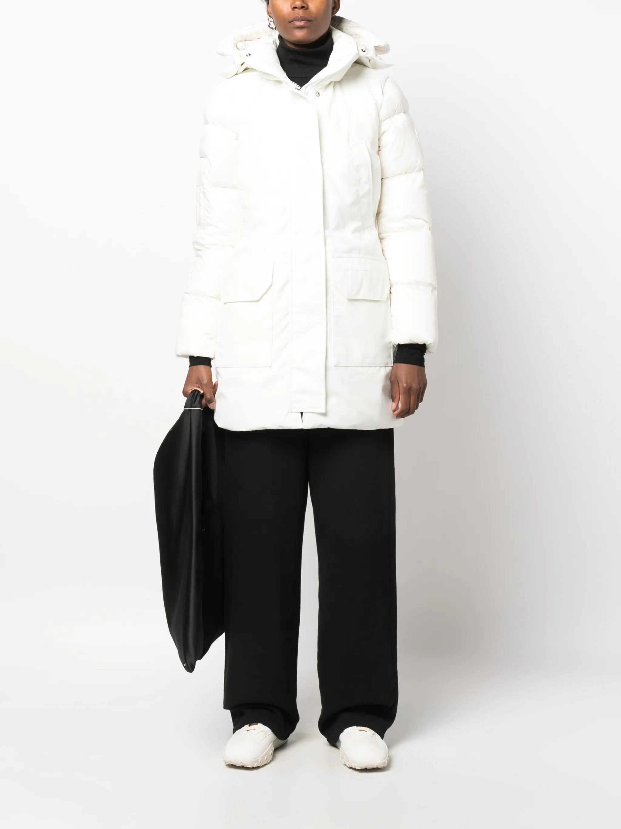 Trillium hooded parka jacket