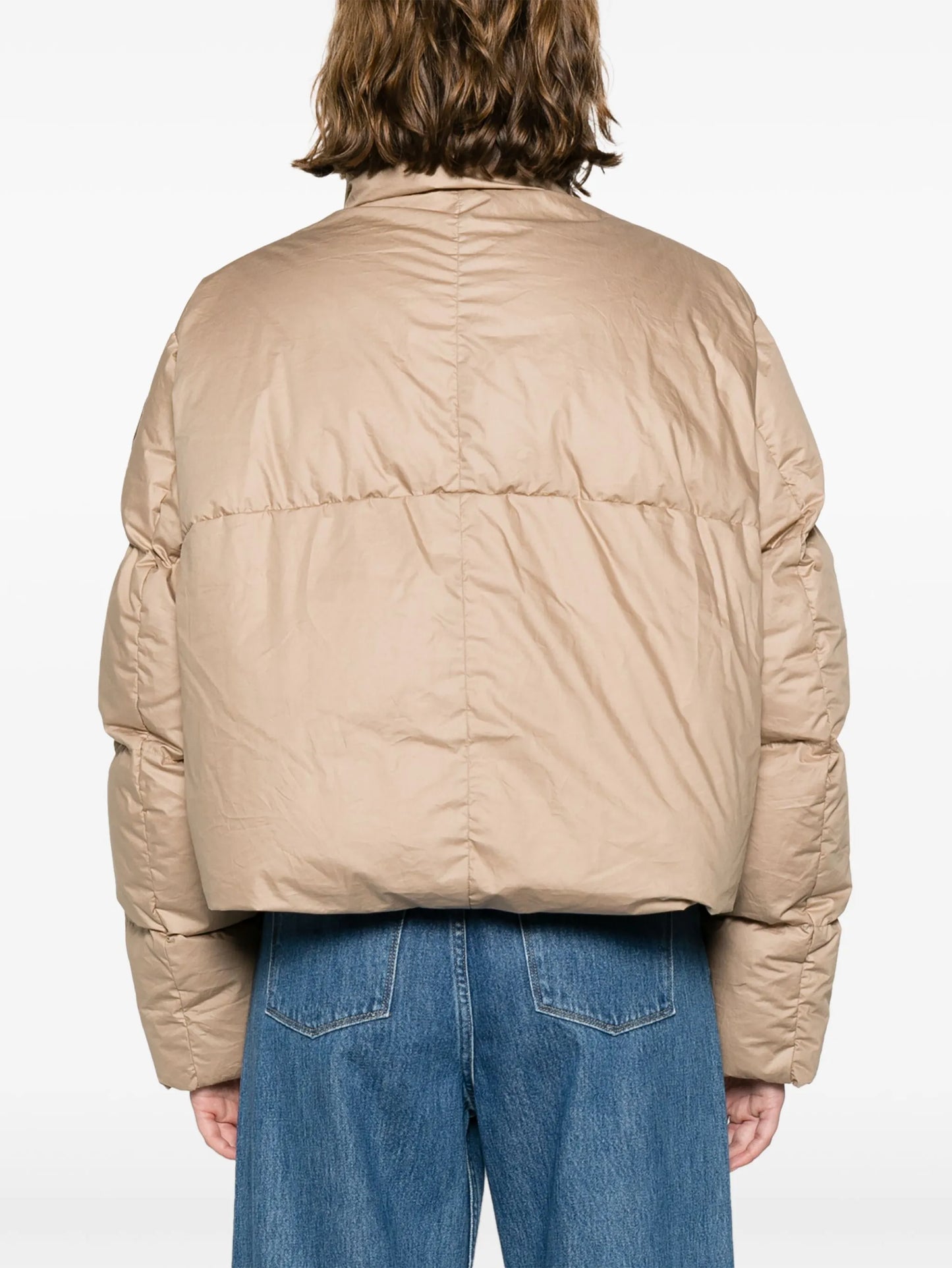 Garnet cropped puffer jacket