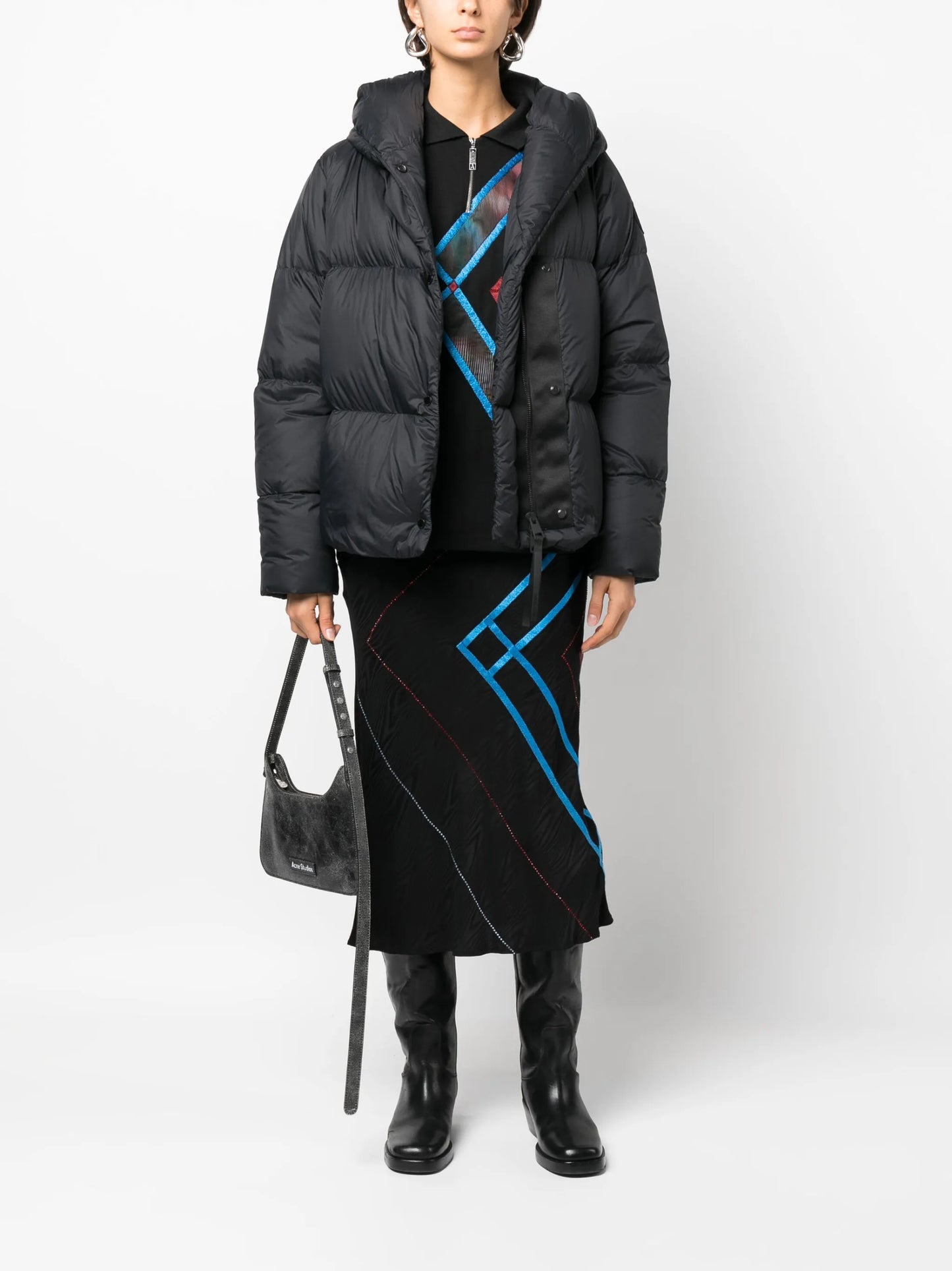 Rhoda hooded puffer jacket