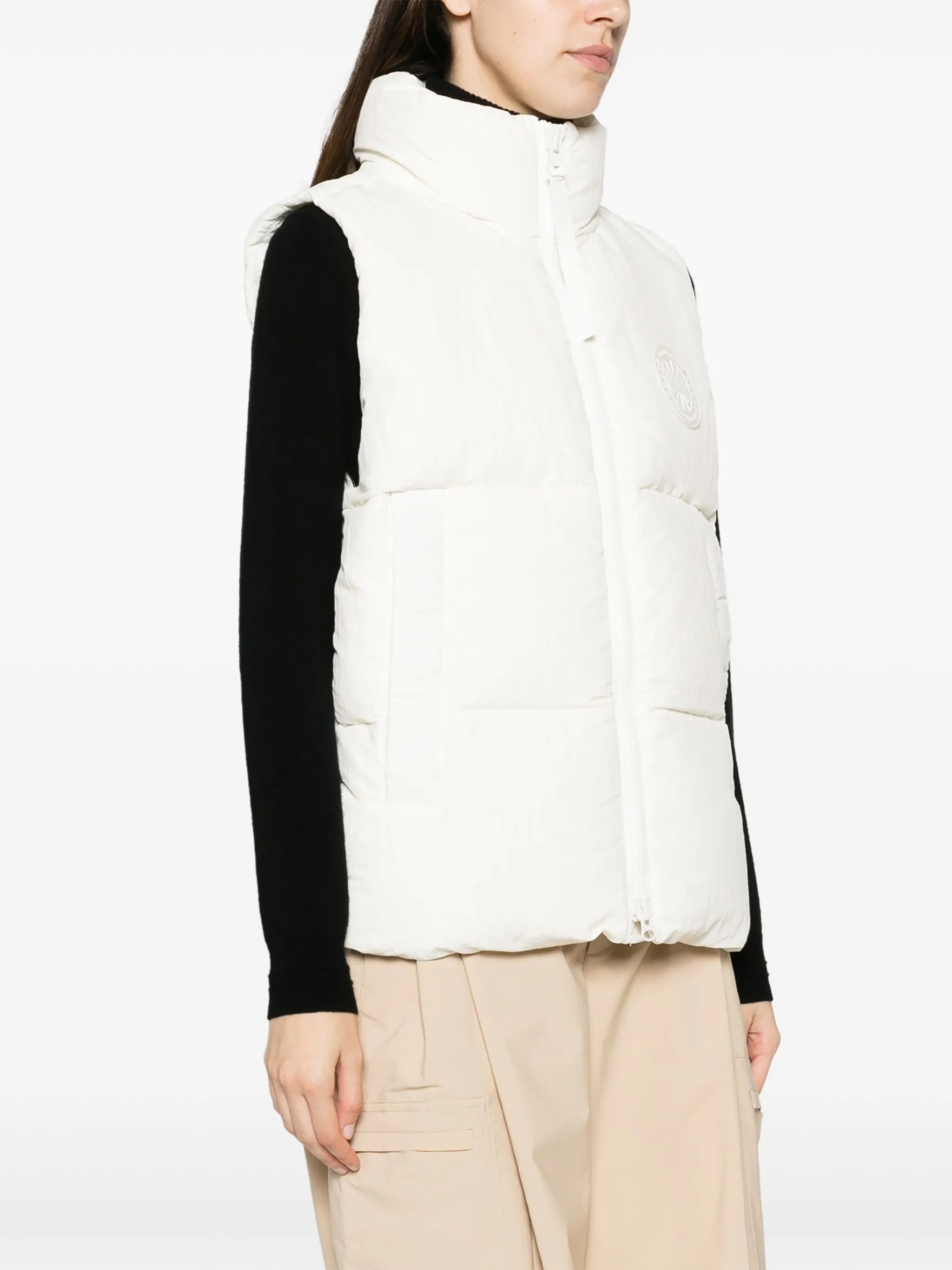 Everett duck-down padded vest
