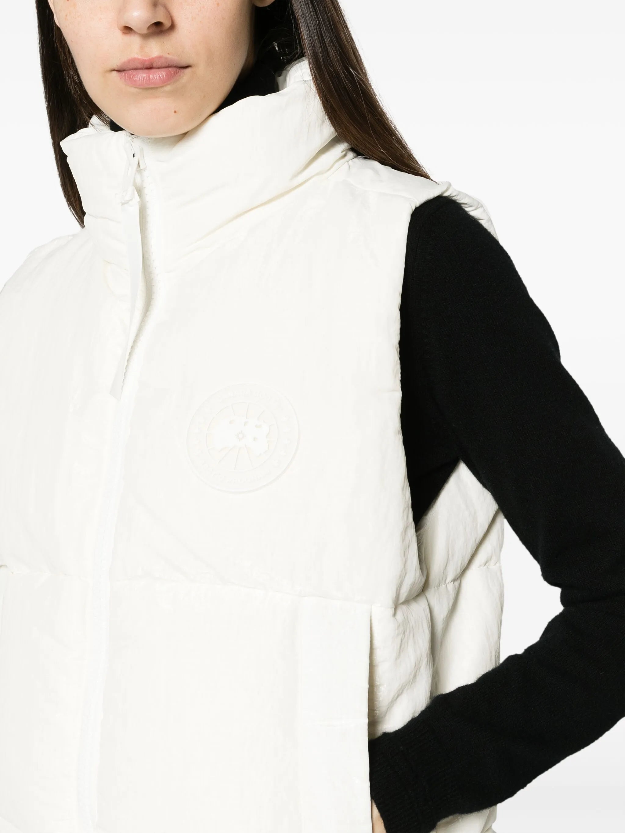 Everett duck-down padded vest