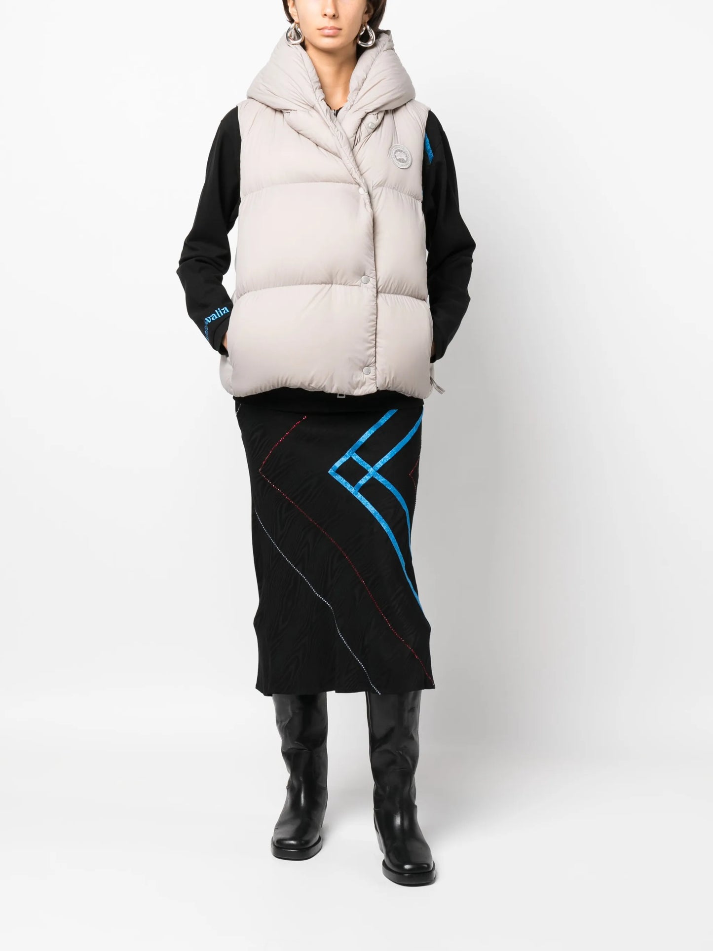 Rhoda hooded gilet