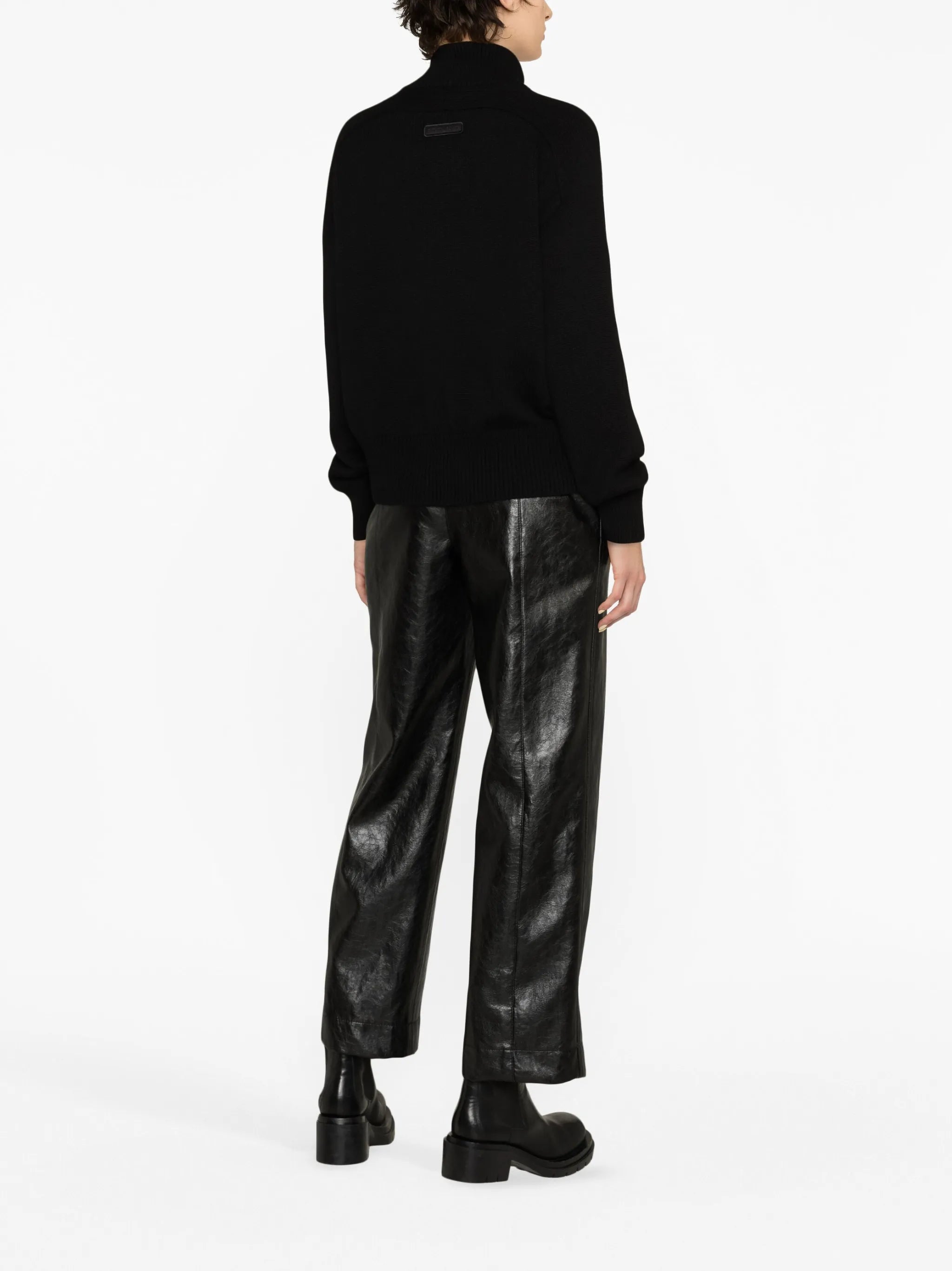 Baysville turtleneck wool jumper