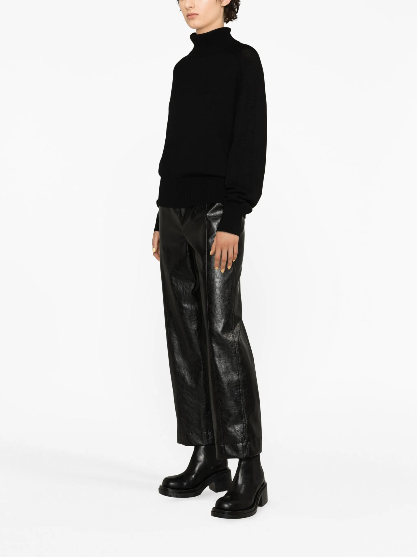 Baysville turtleneck wool jumper