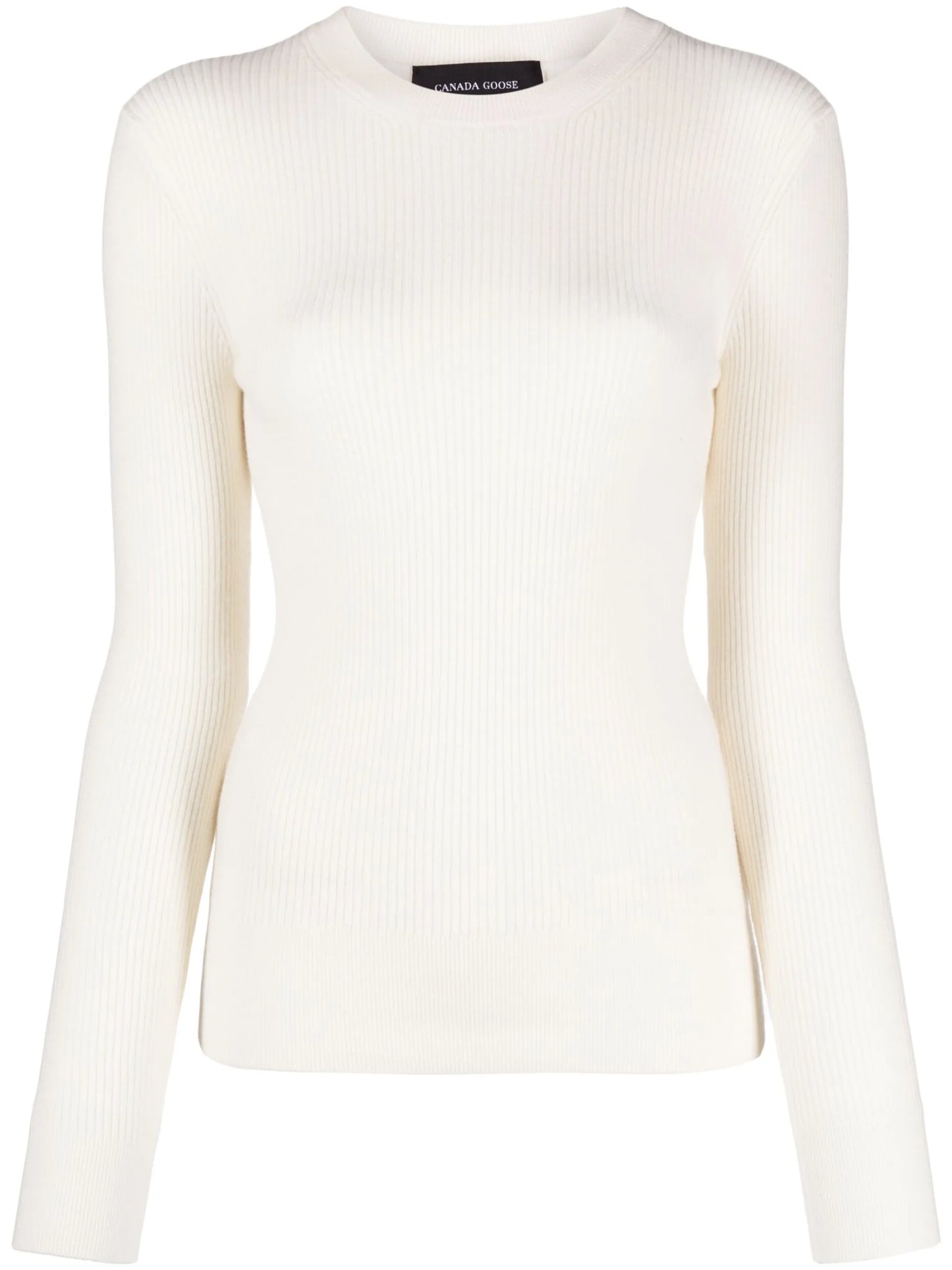 Georgian crew neck wool jumper
