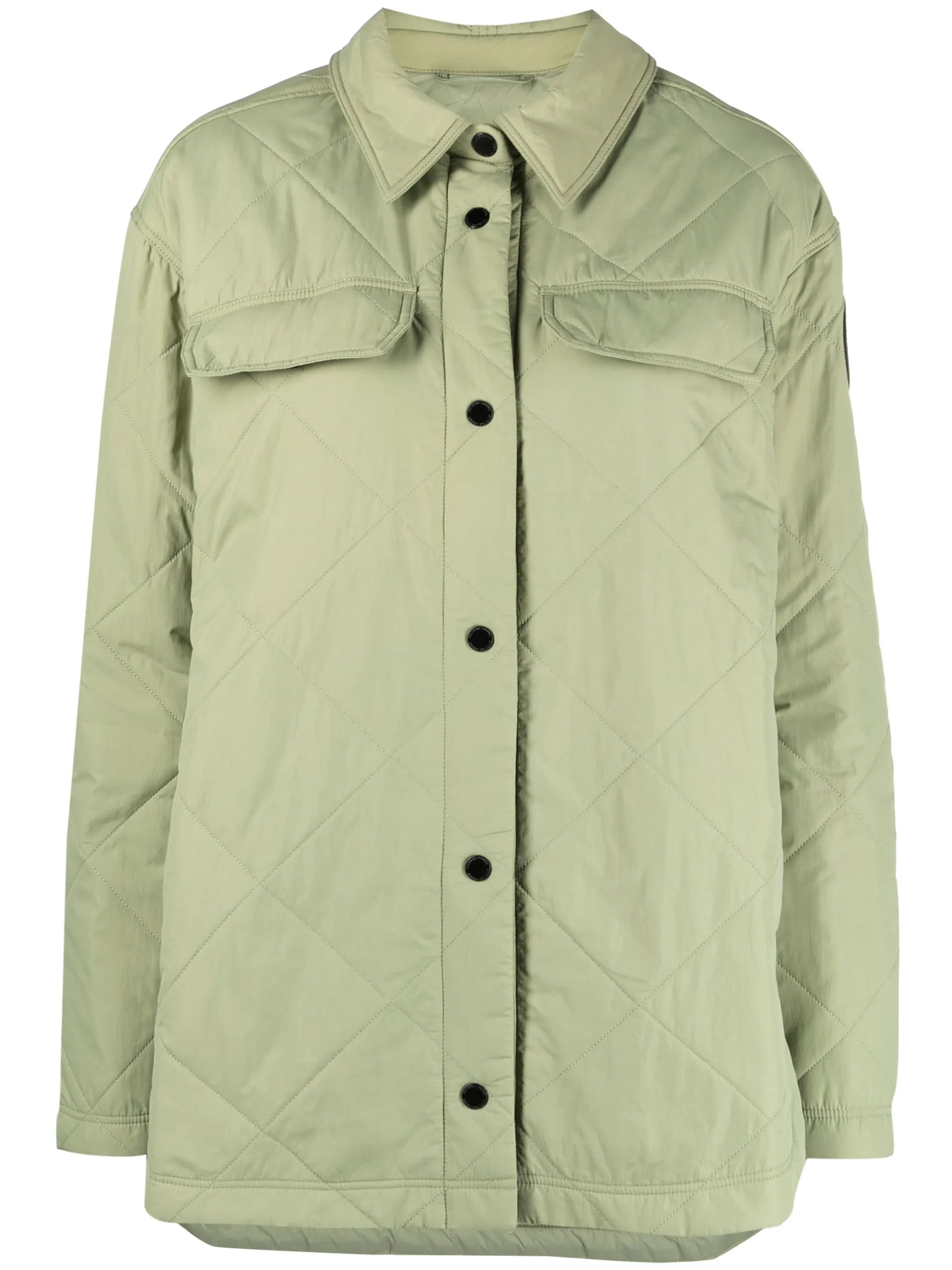 Albany quilted shirt jacket