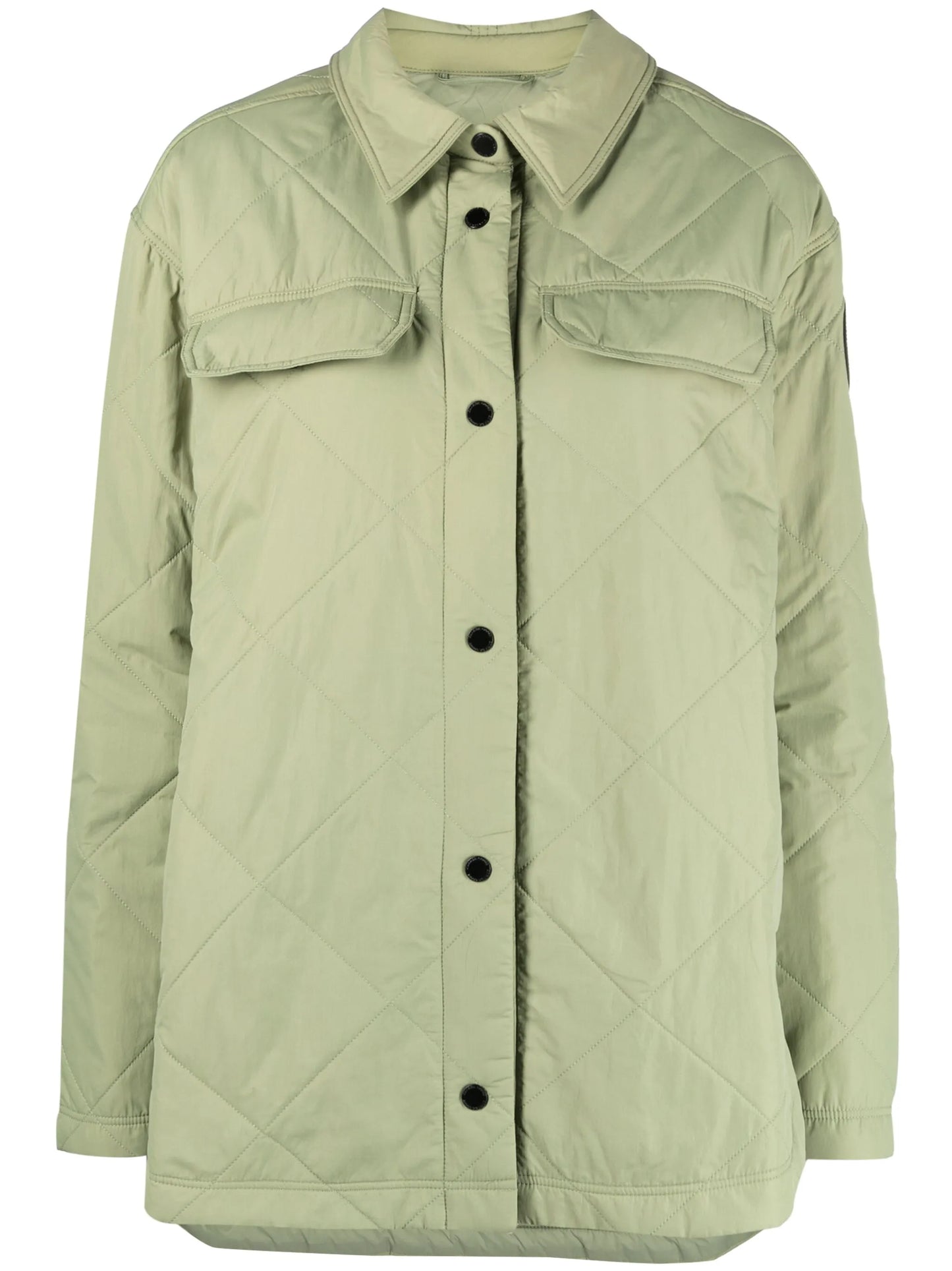 Albany quilted shirt jacket