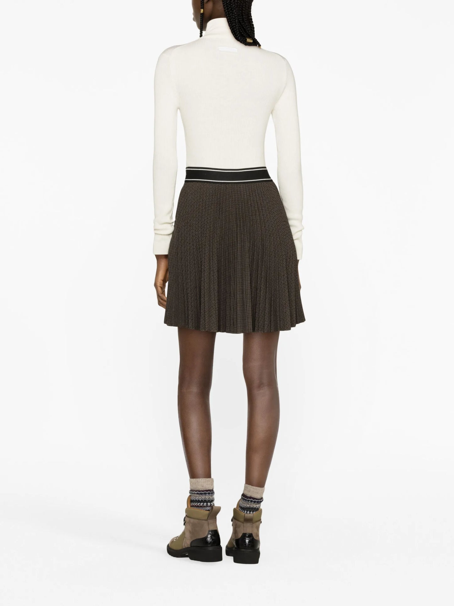 Georgian turtleneck wool jumper