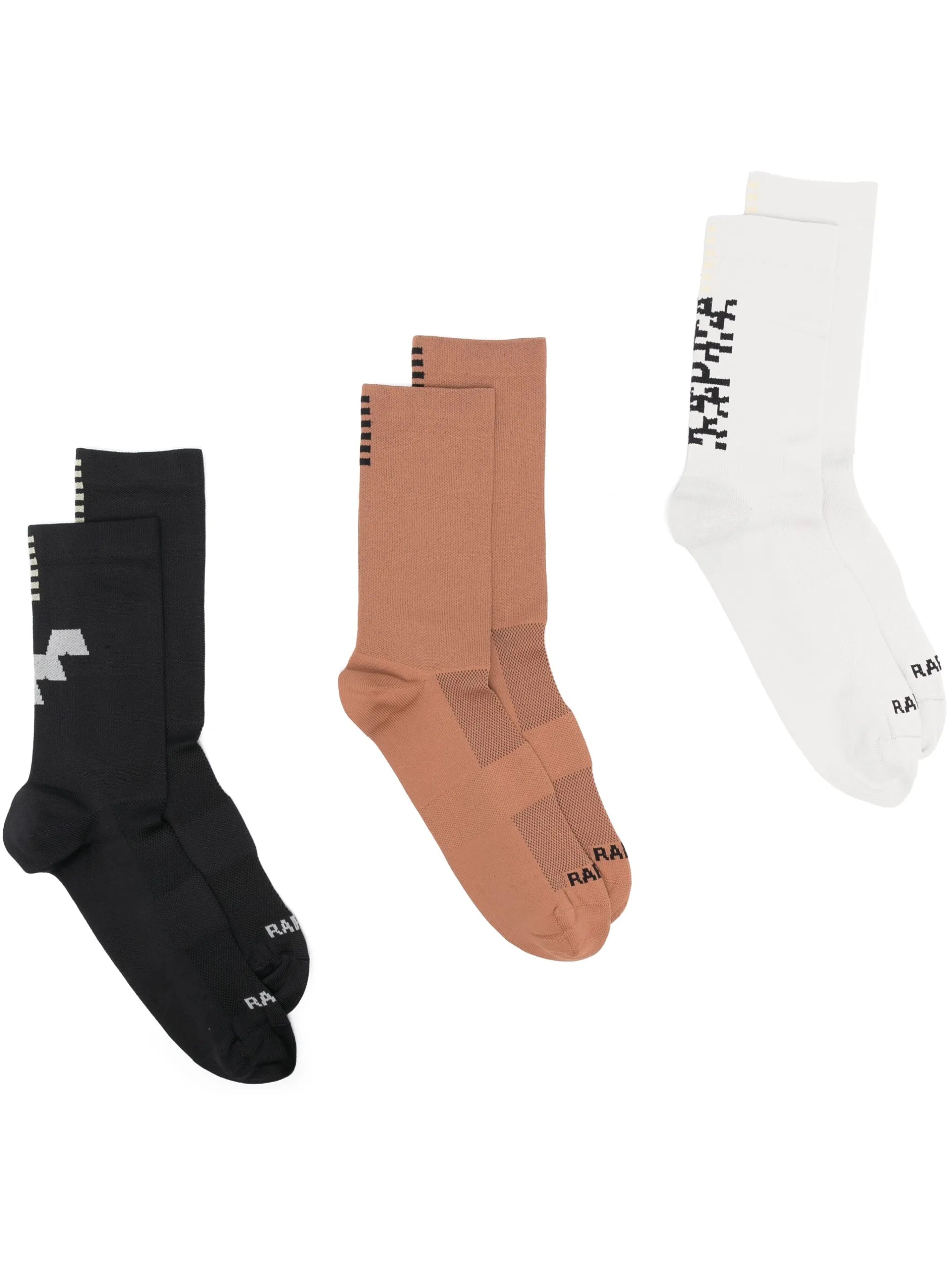 Pro Team logo-intarsia performance socks (pack of three)