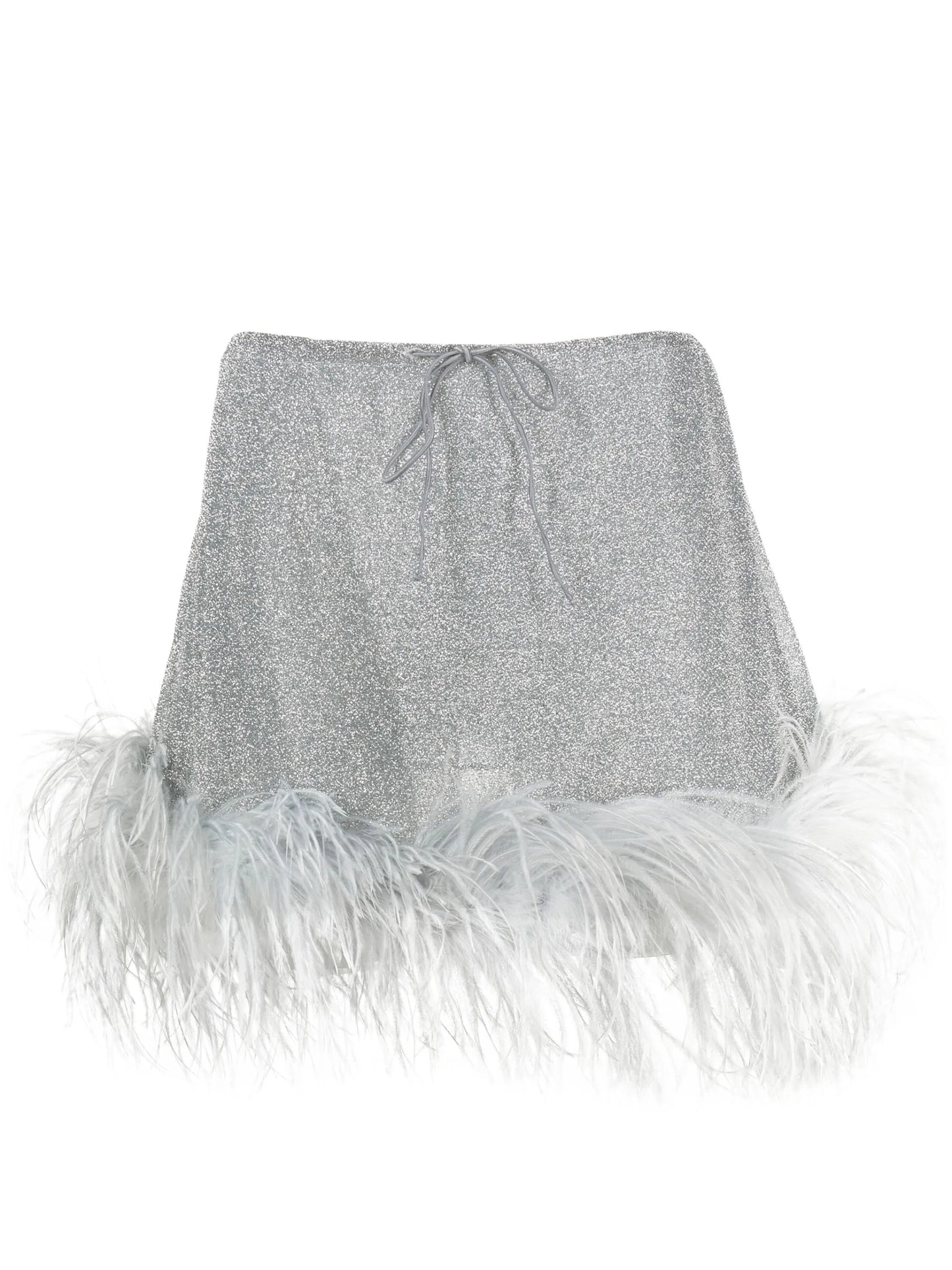 Lumière Plumage miniskirt