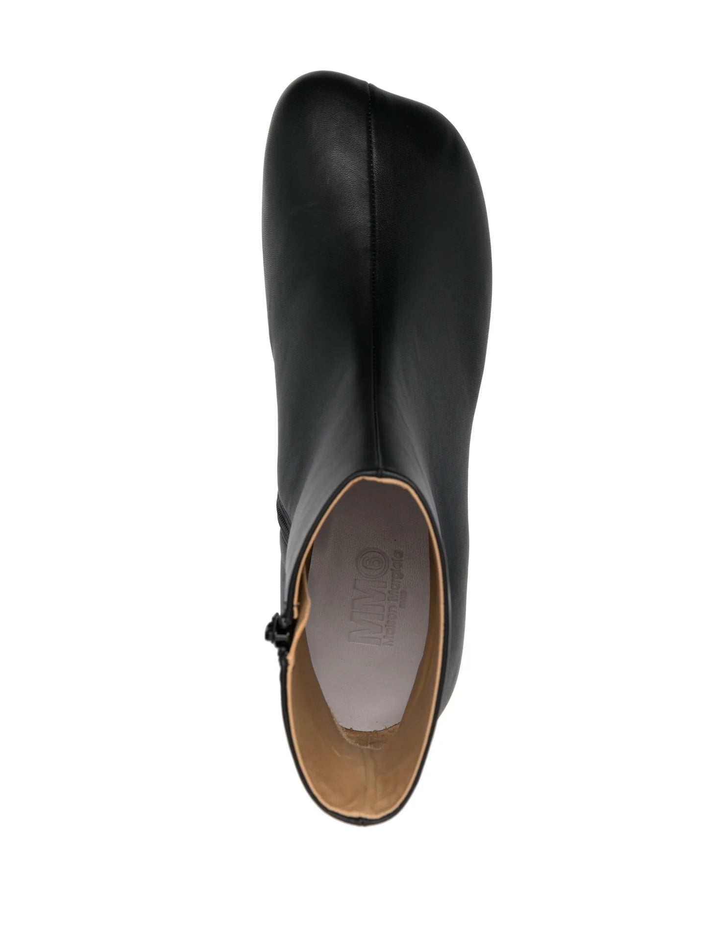 30mm leather ankle boots