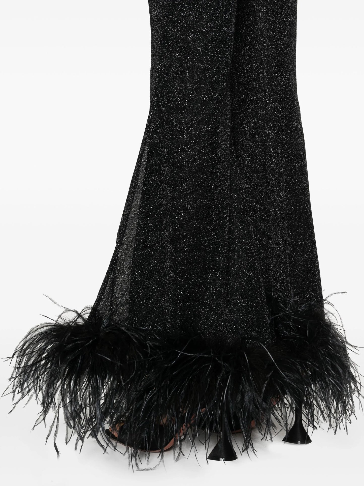 Lumière Plumage V-back jumpsuit