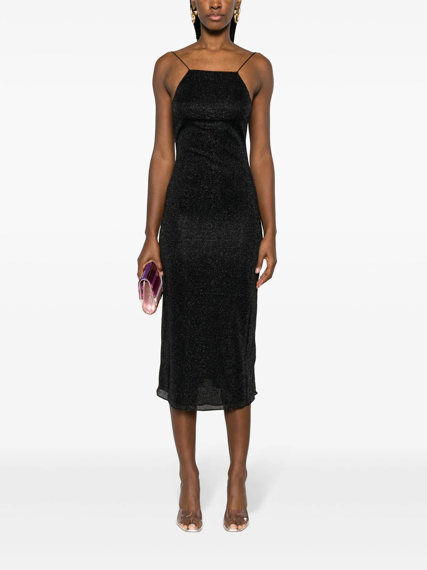 Lumière lurex maxi dress