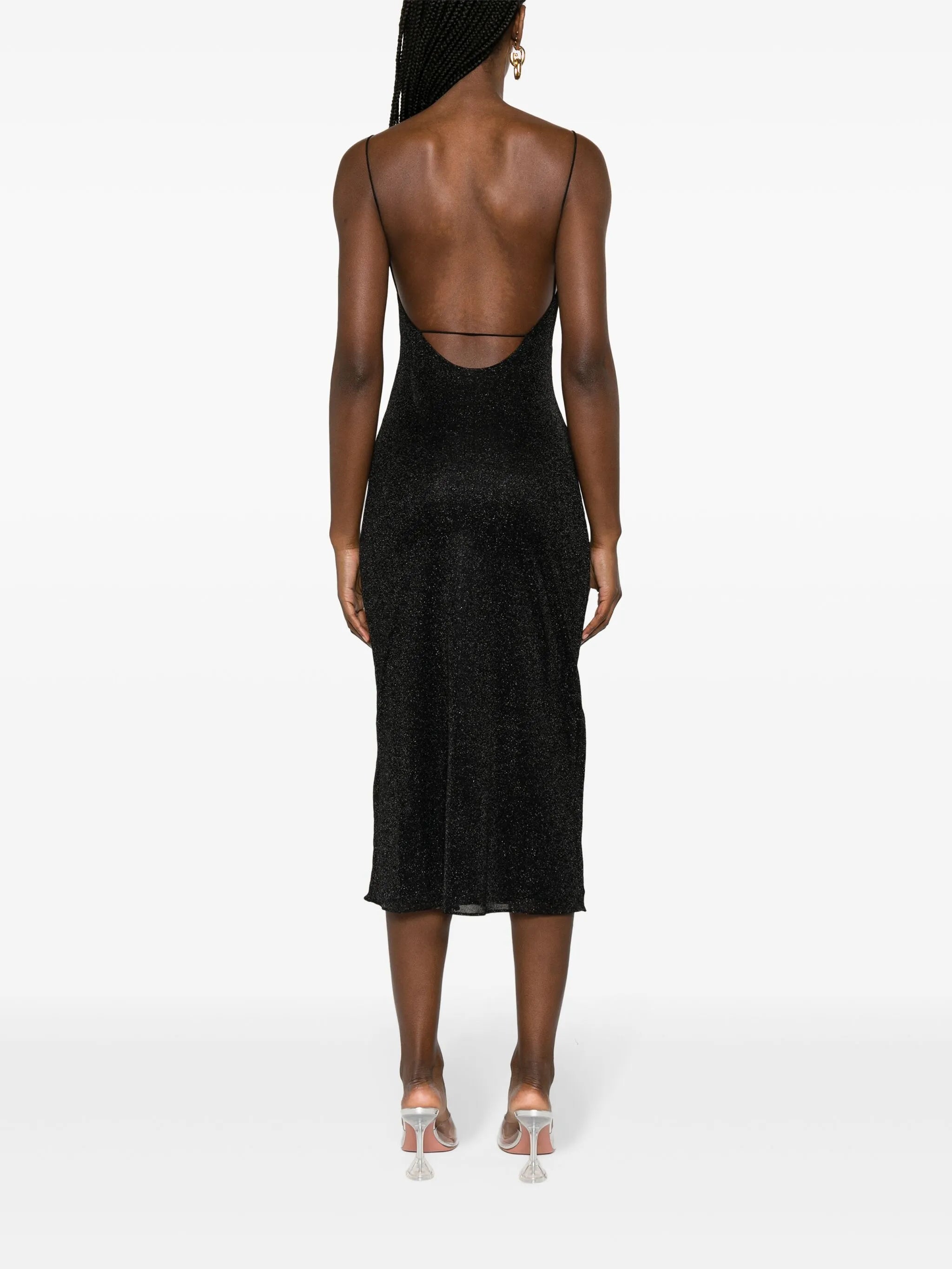 Lumière lurex maxi dress